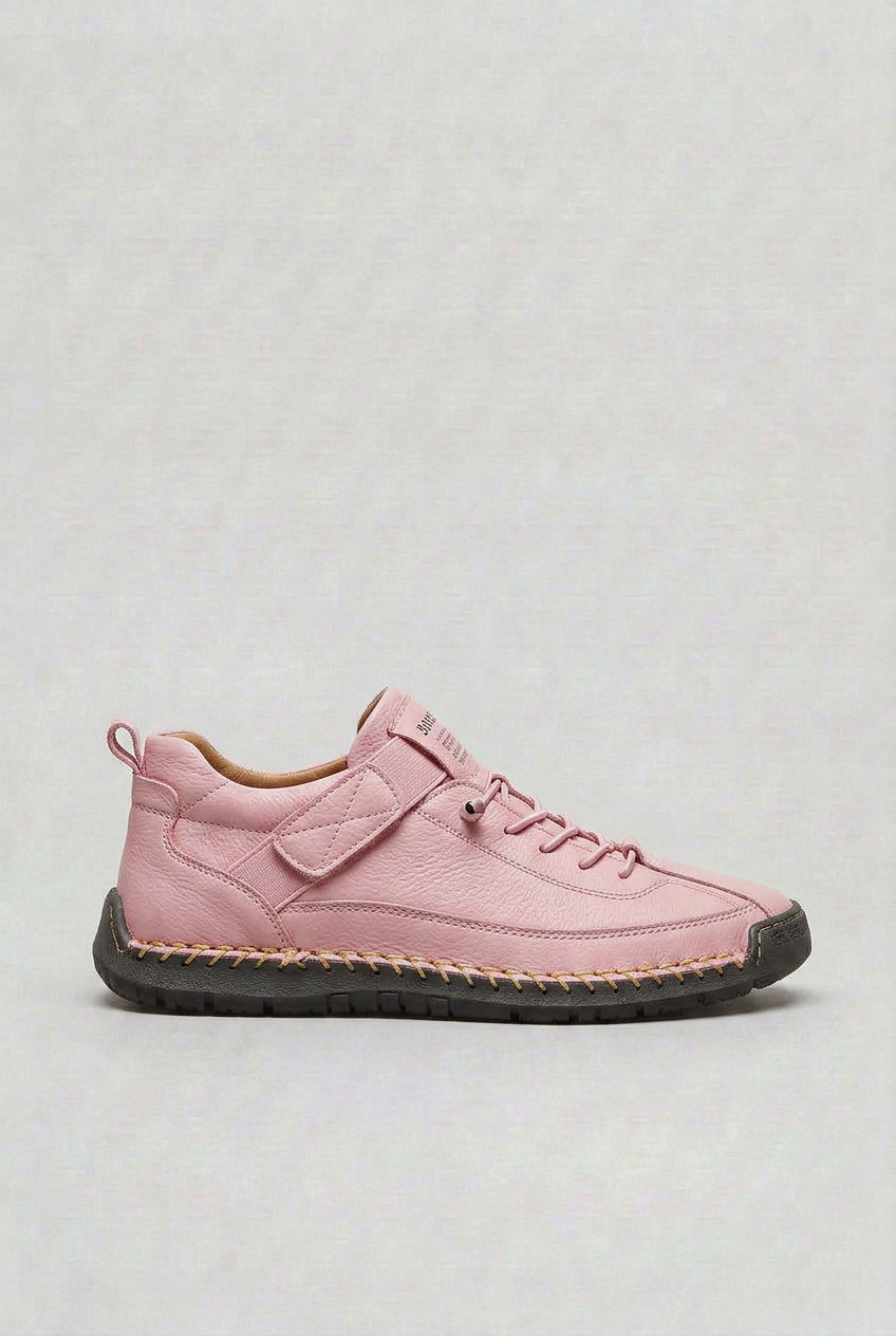 Women’s Casual Lace-Up Sneakers | Round Toe - 10