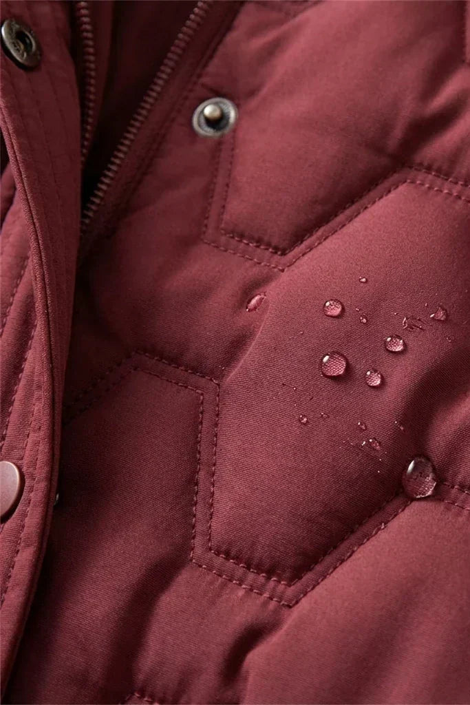 Women's Coat | Longline Hooded Padded - 5