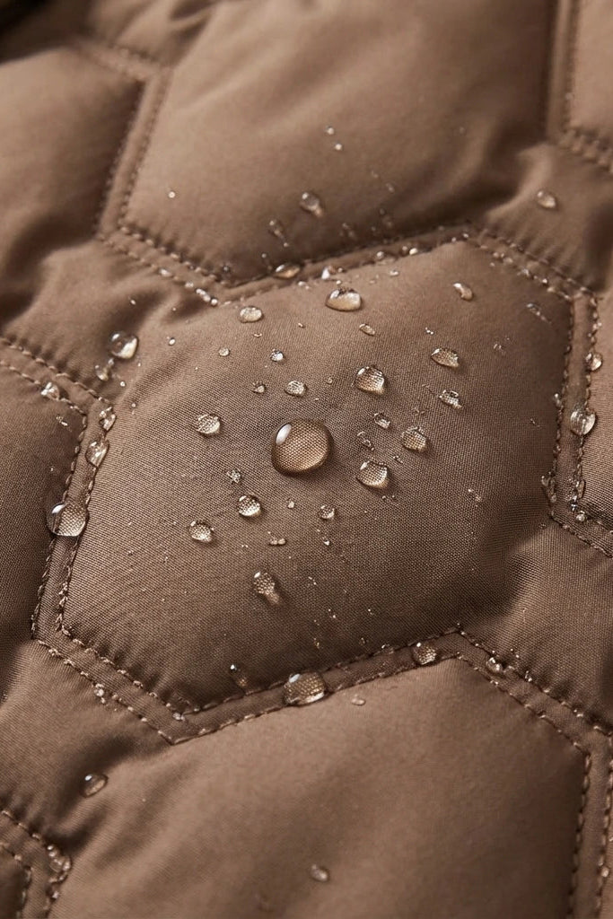 Women's Coat | Longline Hooded Padded - 7