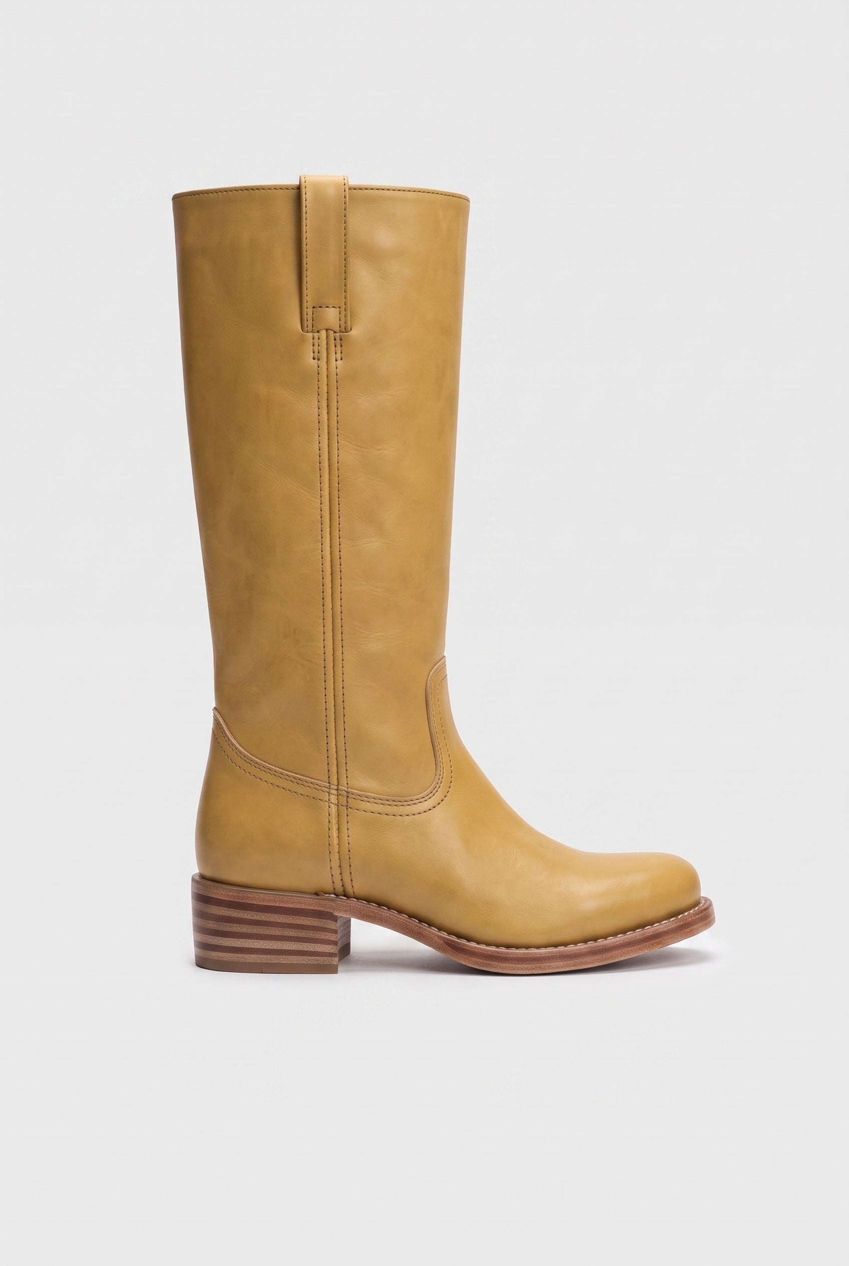 Women's Cowboy Boots | Cushioned Pull-On - Yellow
