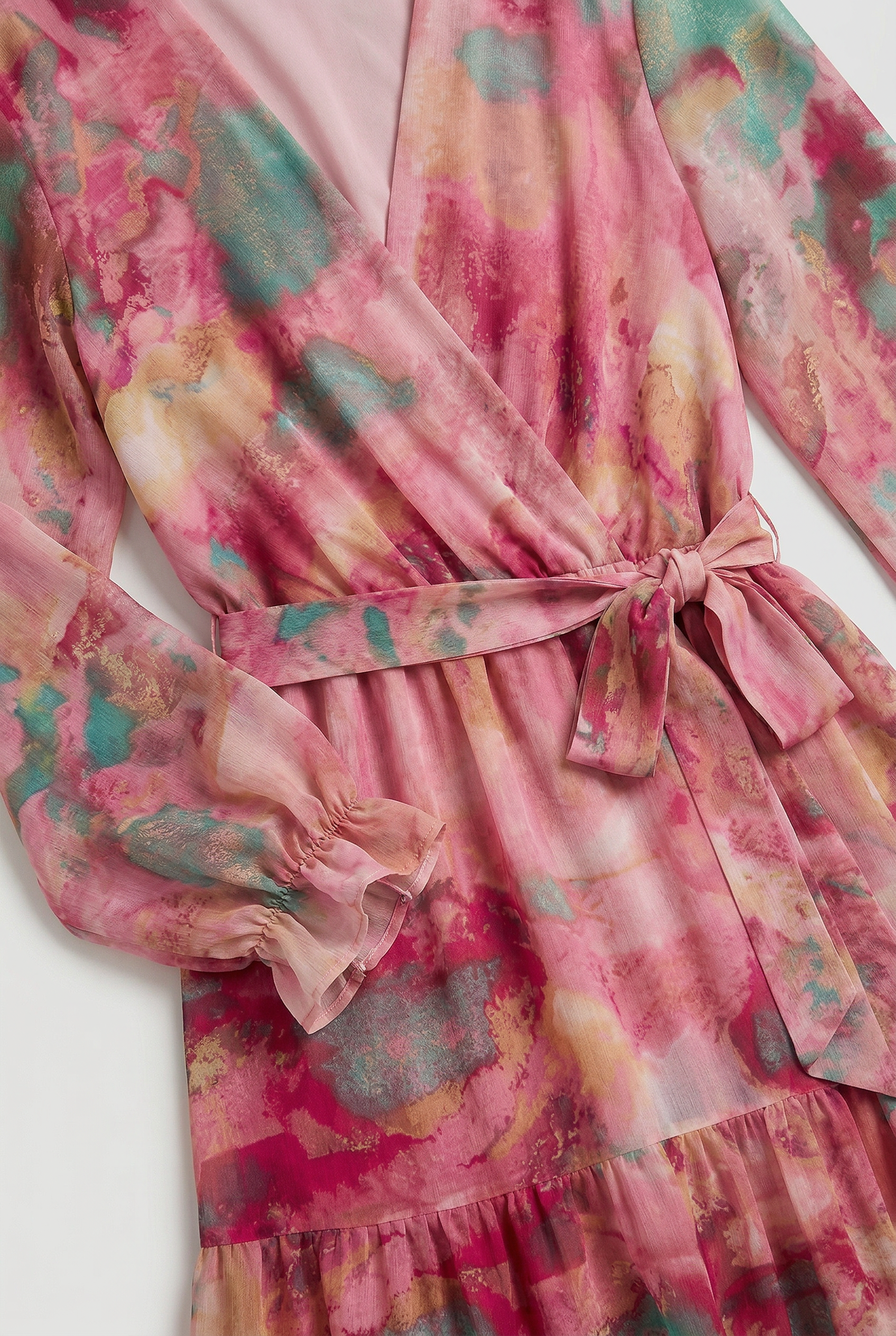 Women’s Dress | Floral Wrap Maxi - 3