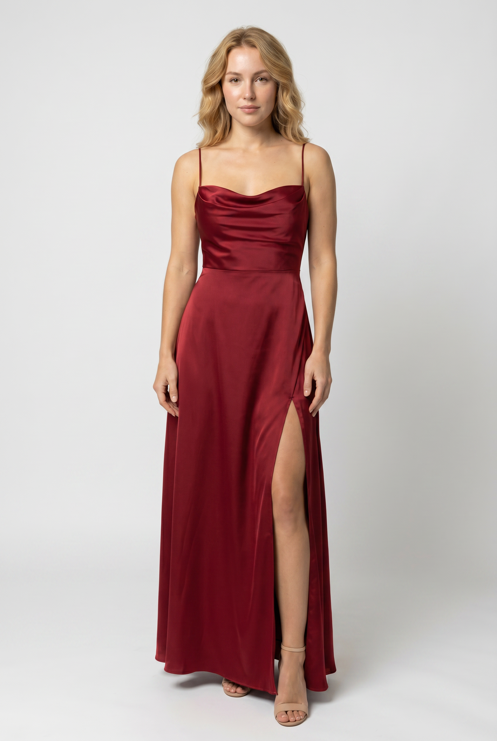 Women's Dress | High Slit Prom Maxi-1