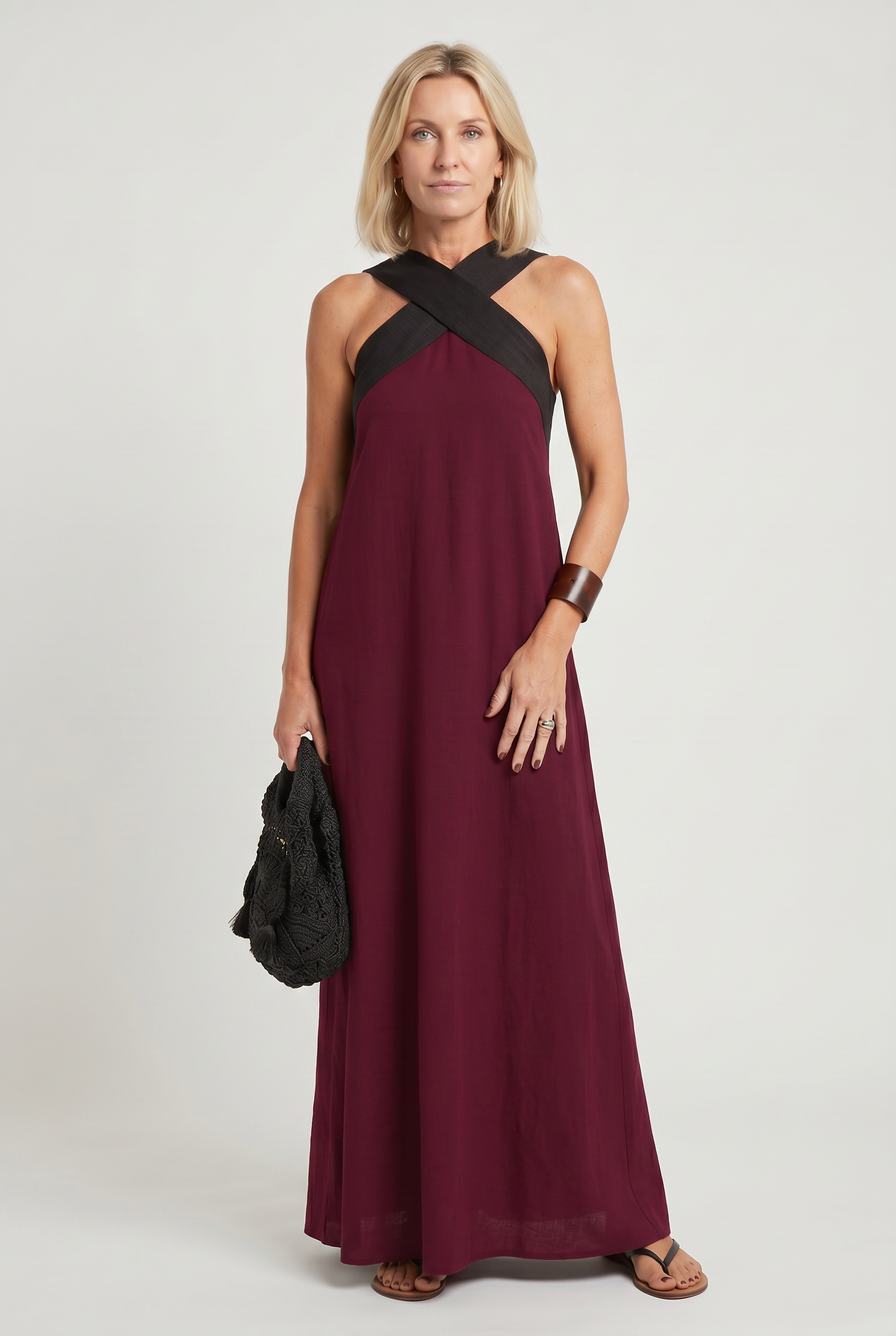 Women's Dress | Summer Cross Maxi-11