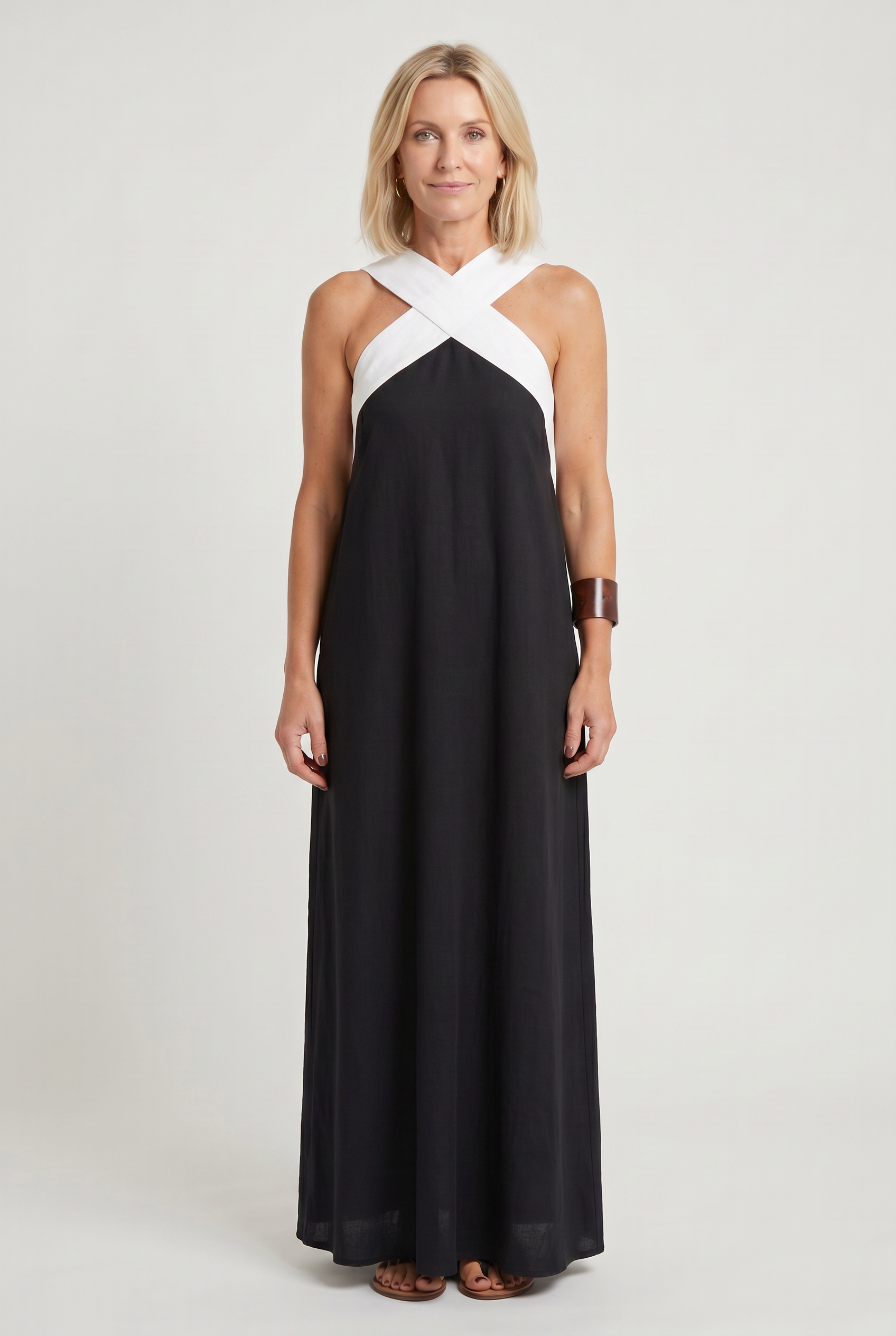 Women's Dress | Summer Cross Maxi-12