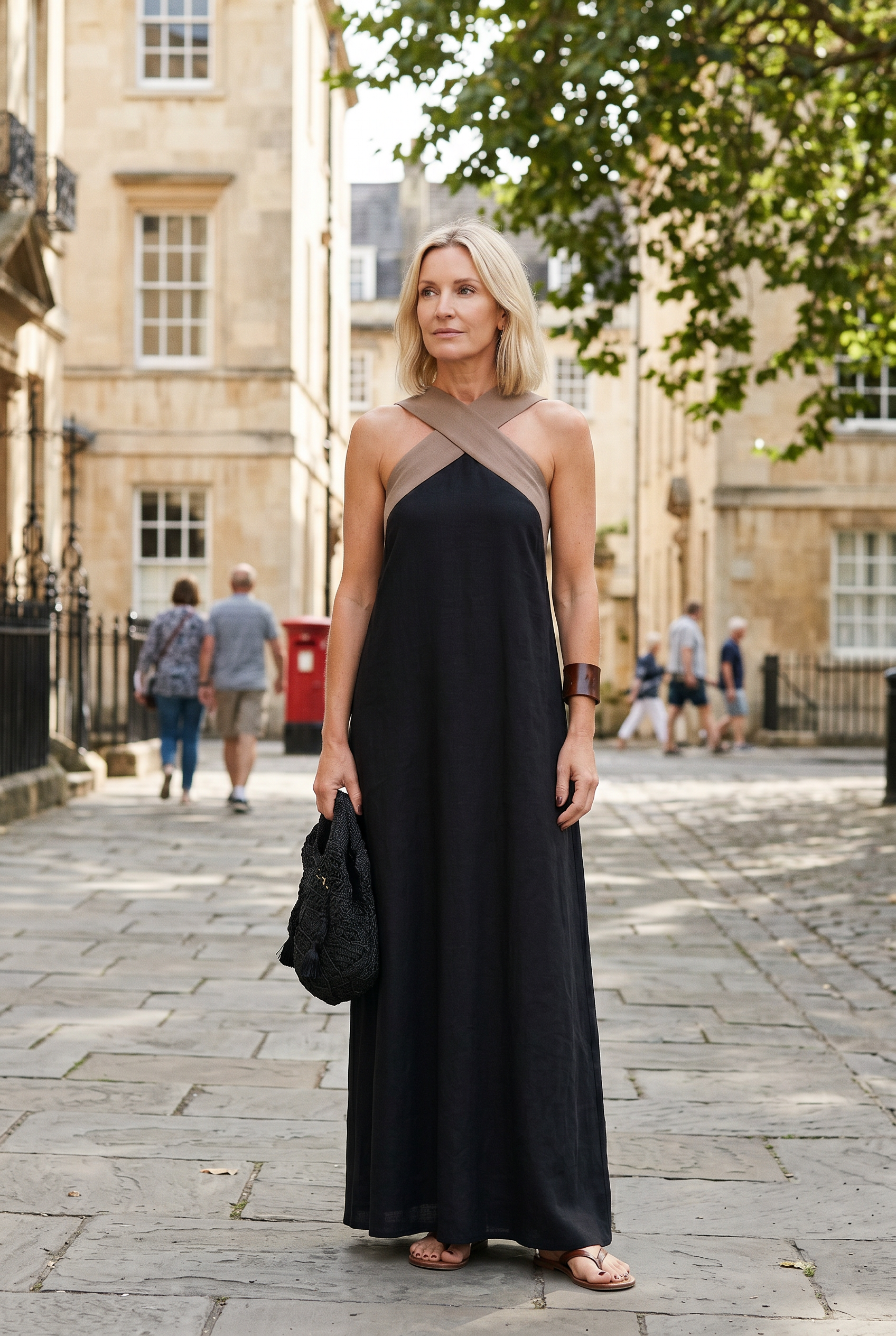 Women's Dress | Summer Cross Maxi-4