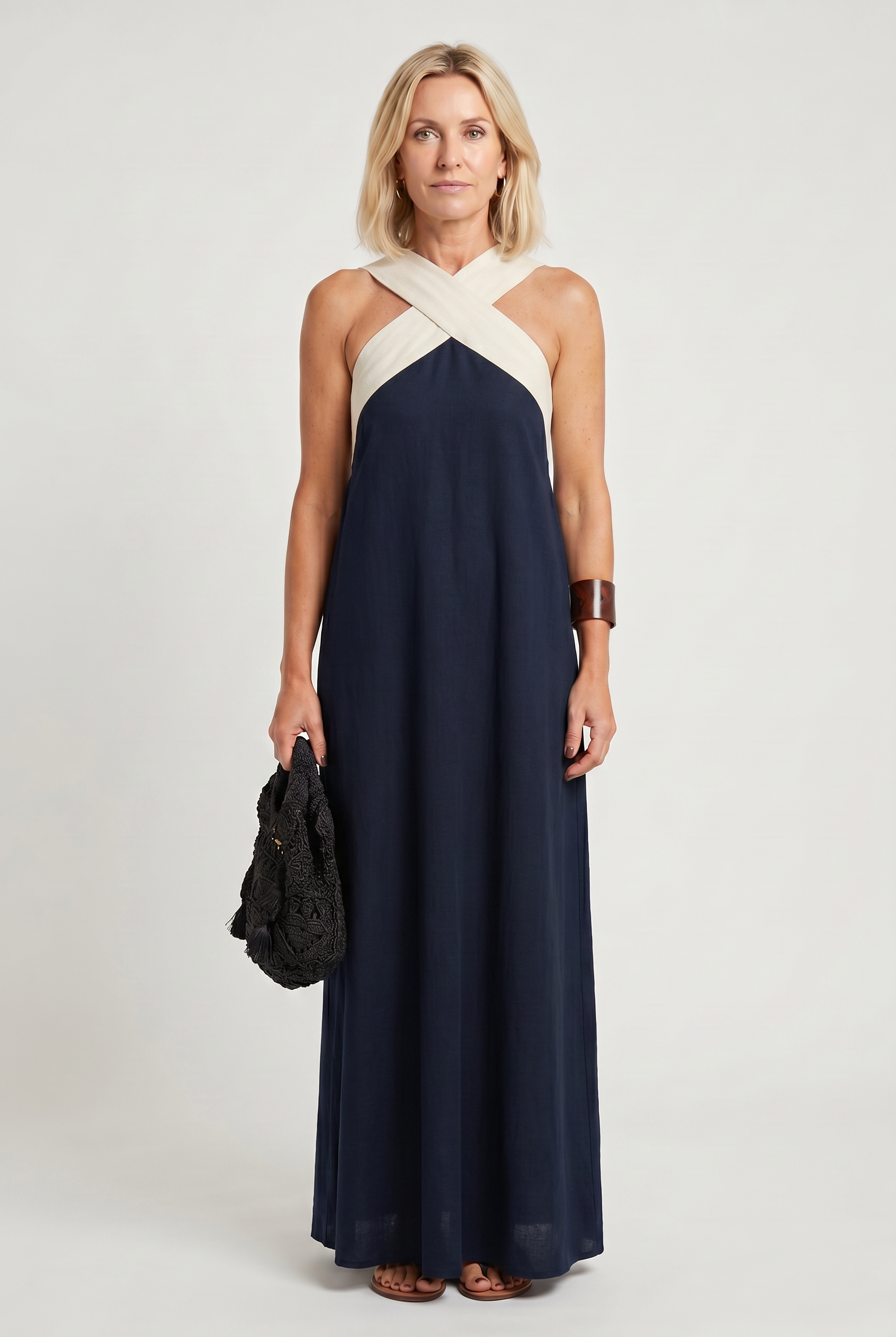 Women's Dress | Summer Cross Maxi-7