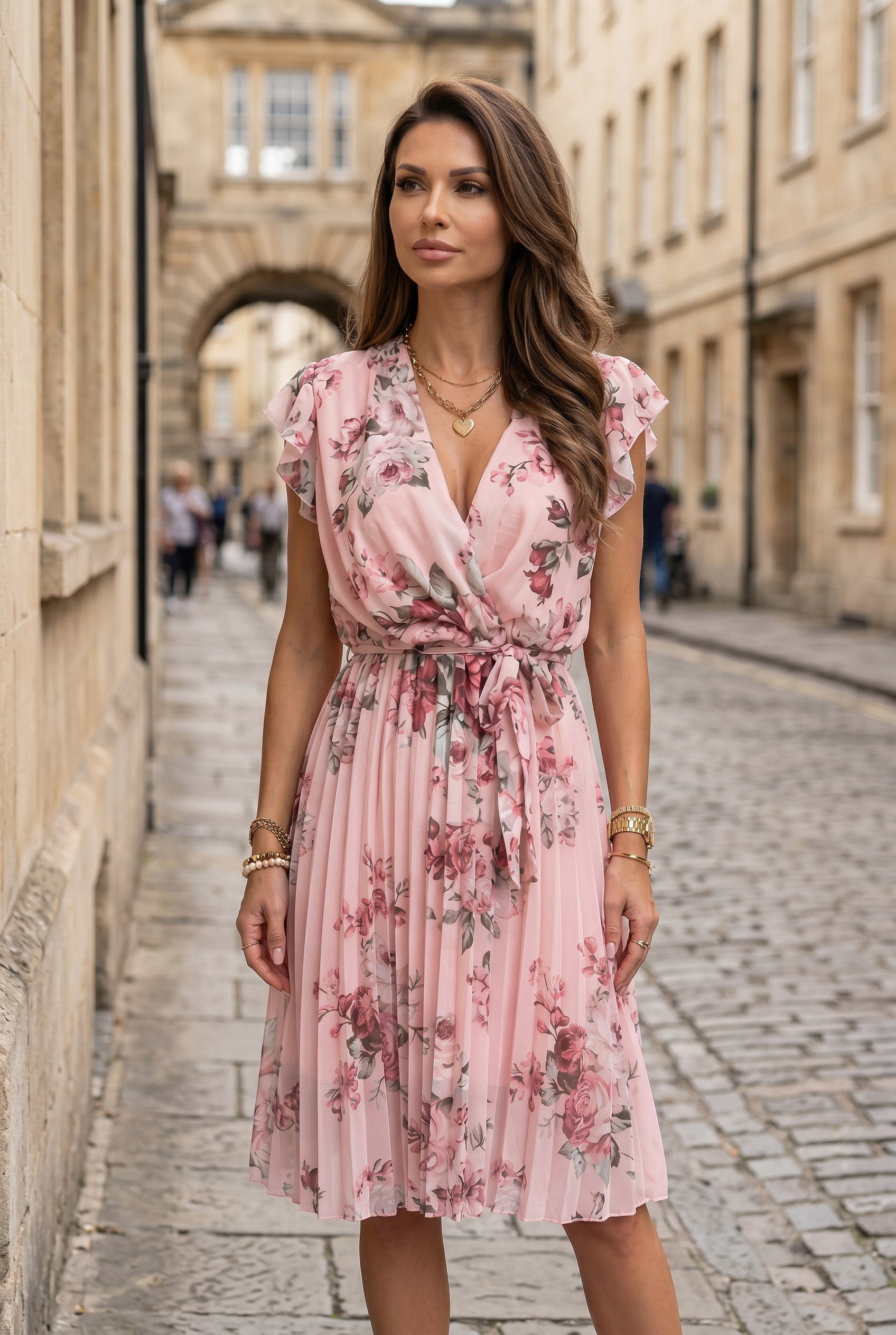 Women's Dress | Summer Wrap Flared-4