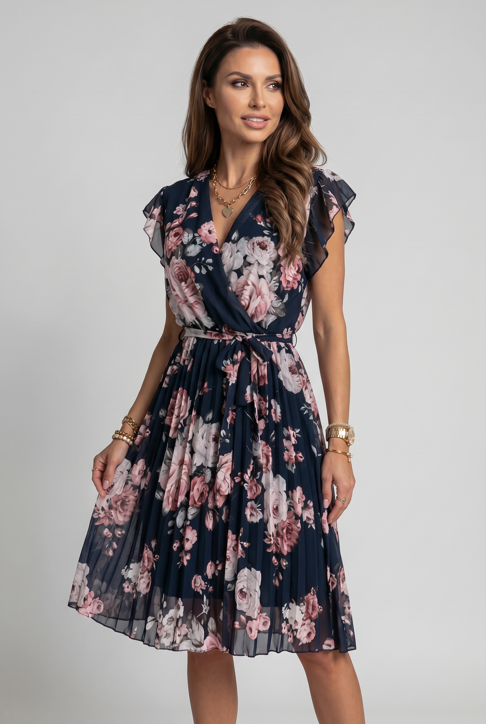 Women's Dress | Summer Wrap Flared-5