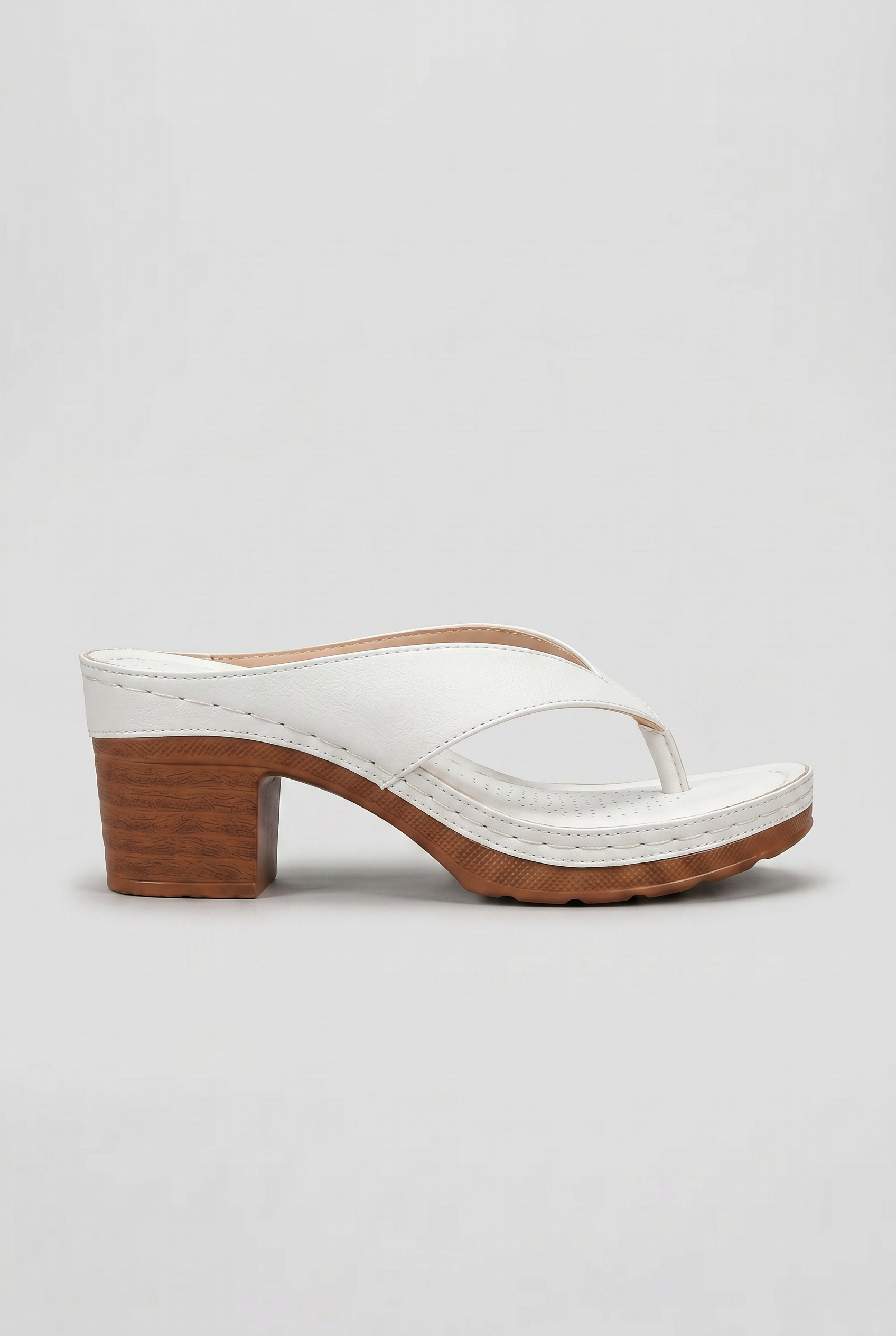 Women's Flip Flop Heel Sandals | Platform Block-7