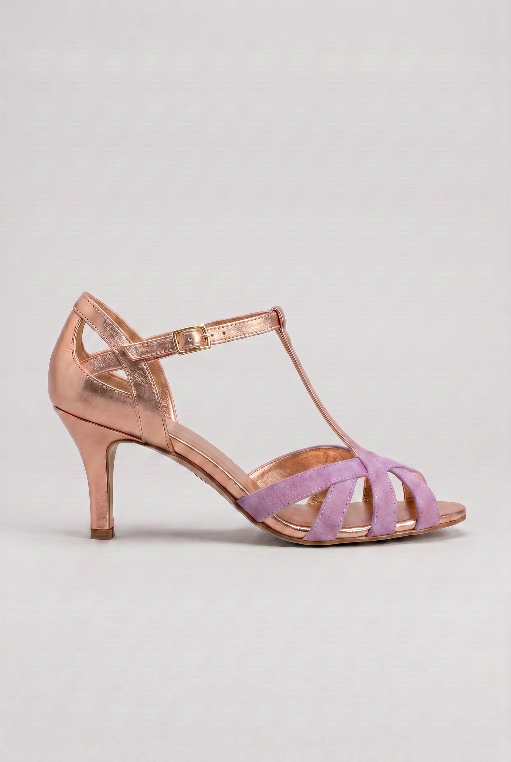 Women's Heels | T-Bar Strappy Design - 6