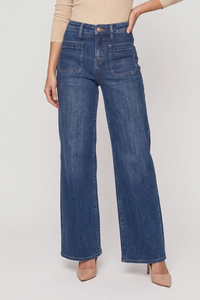 Women's Jeans | Wide Leg High Waist - 22