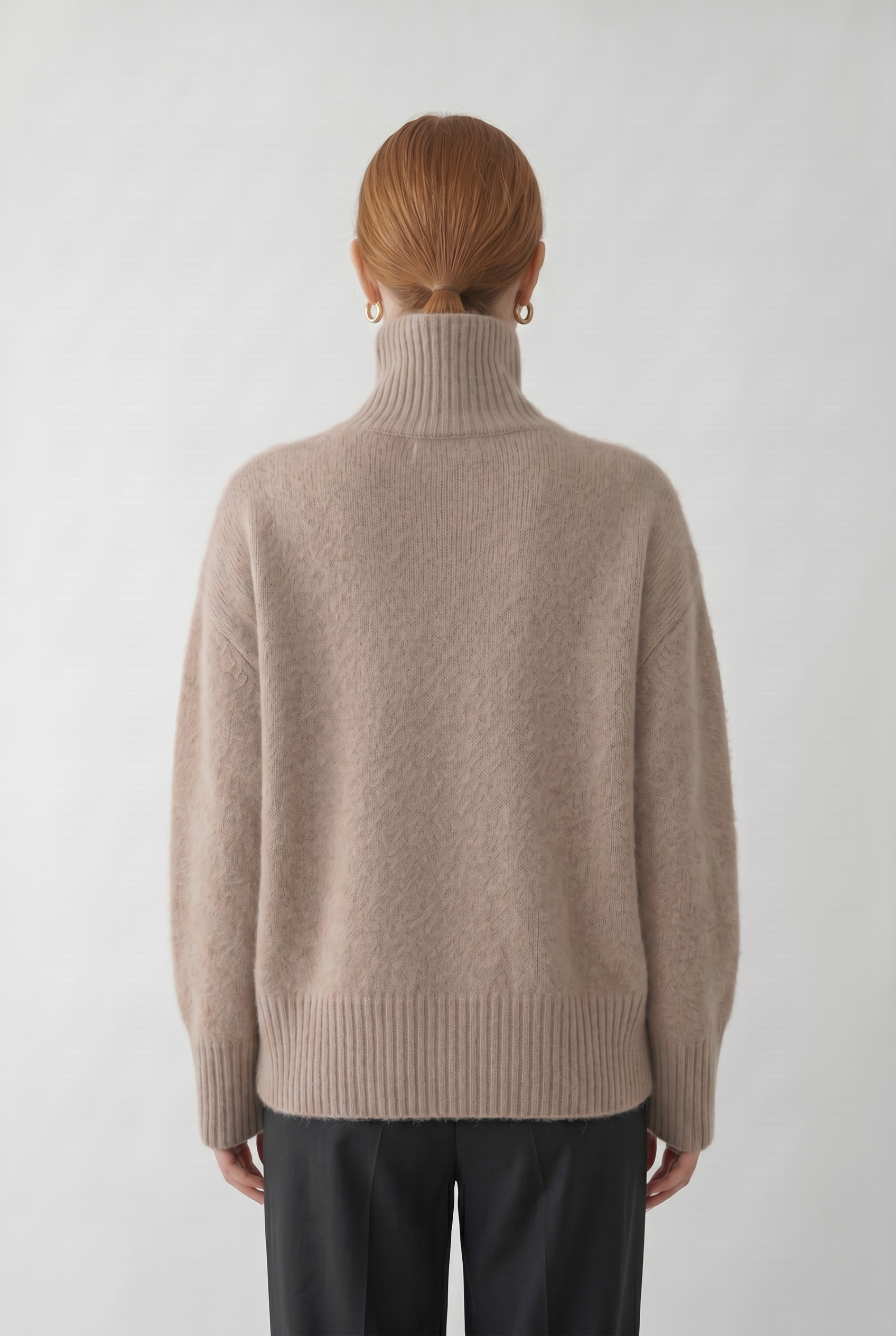 Women's Jumper | Turtleneck Knit-2