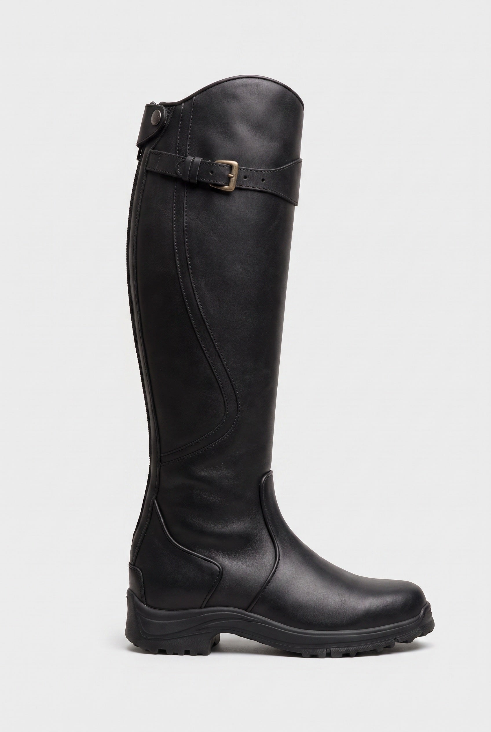 Women's Knee High Boots | Waterproof With Buckle Strap - 3