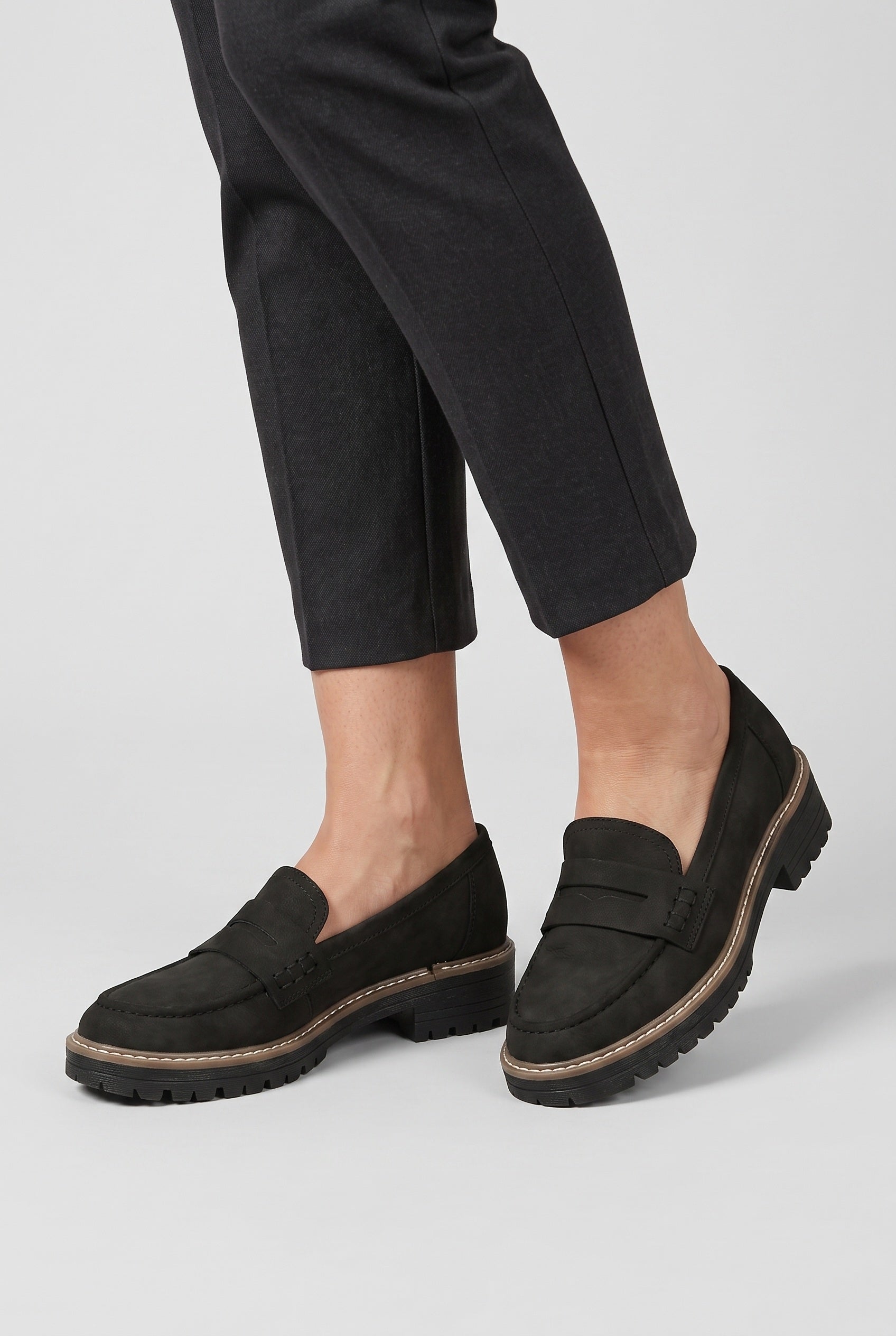 Women's Loafers | Chunky Lug Sole - 3