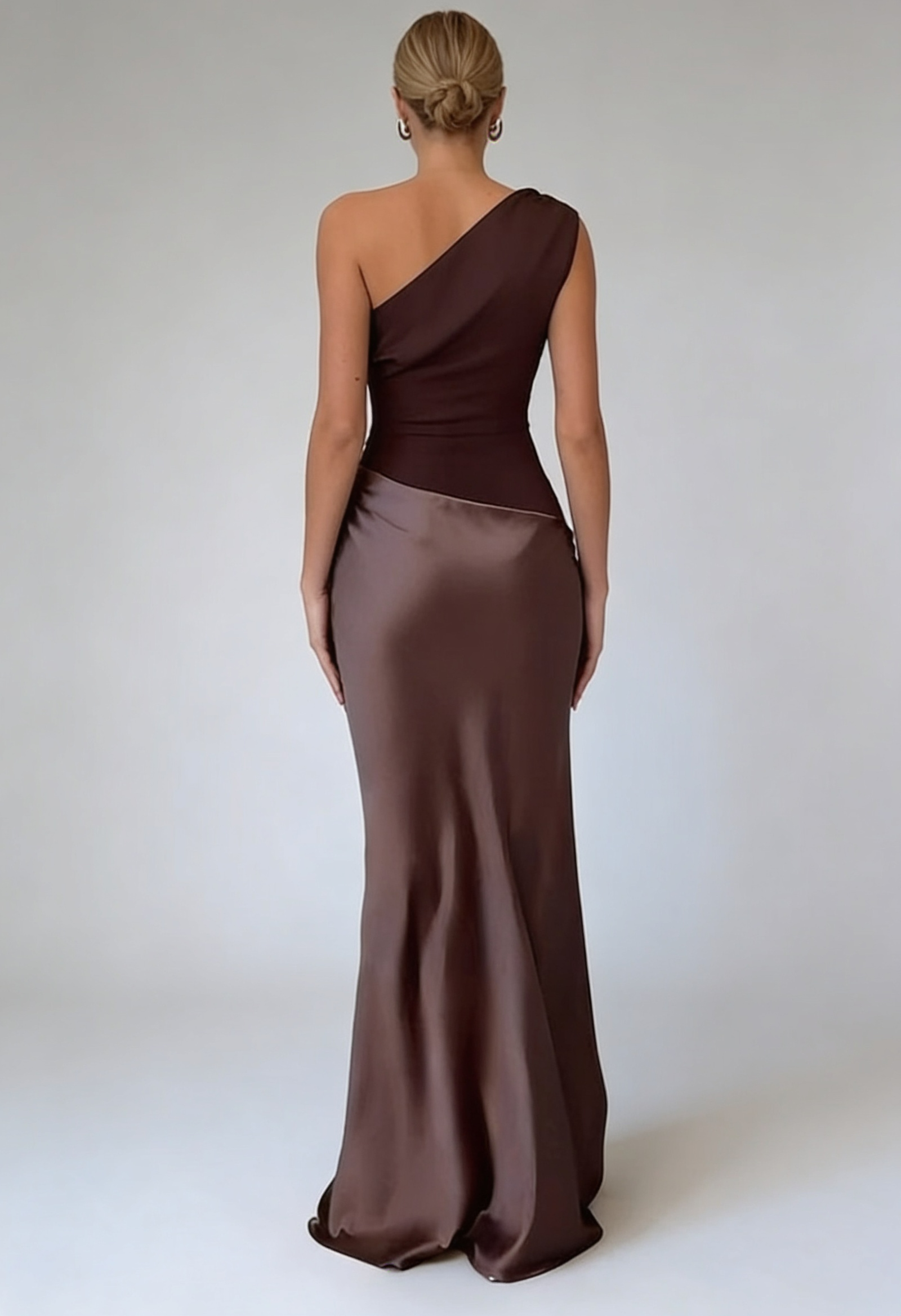 Women’s One Shoulder Bridesmaid Dress | Maxi - 2