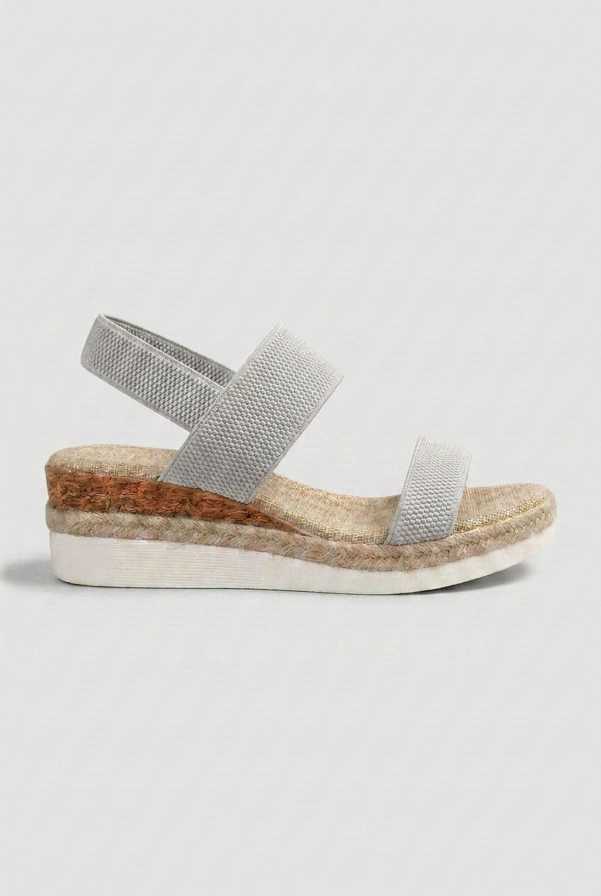 Women’s Open Toe Strap Sandals | Wedge - 8