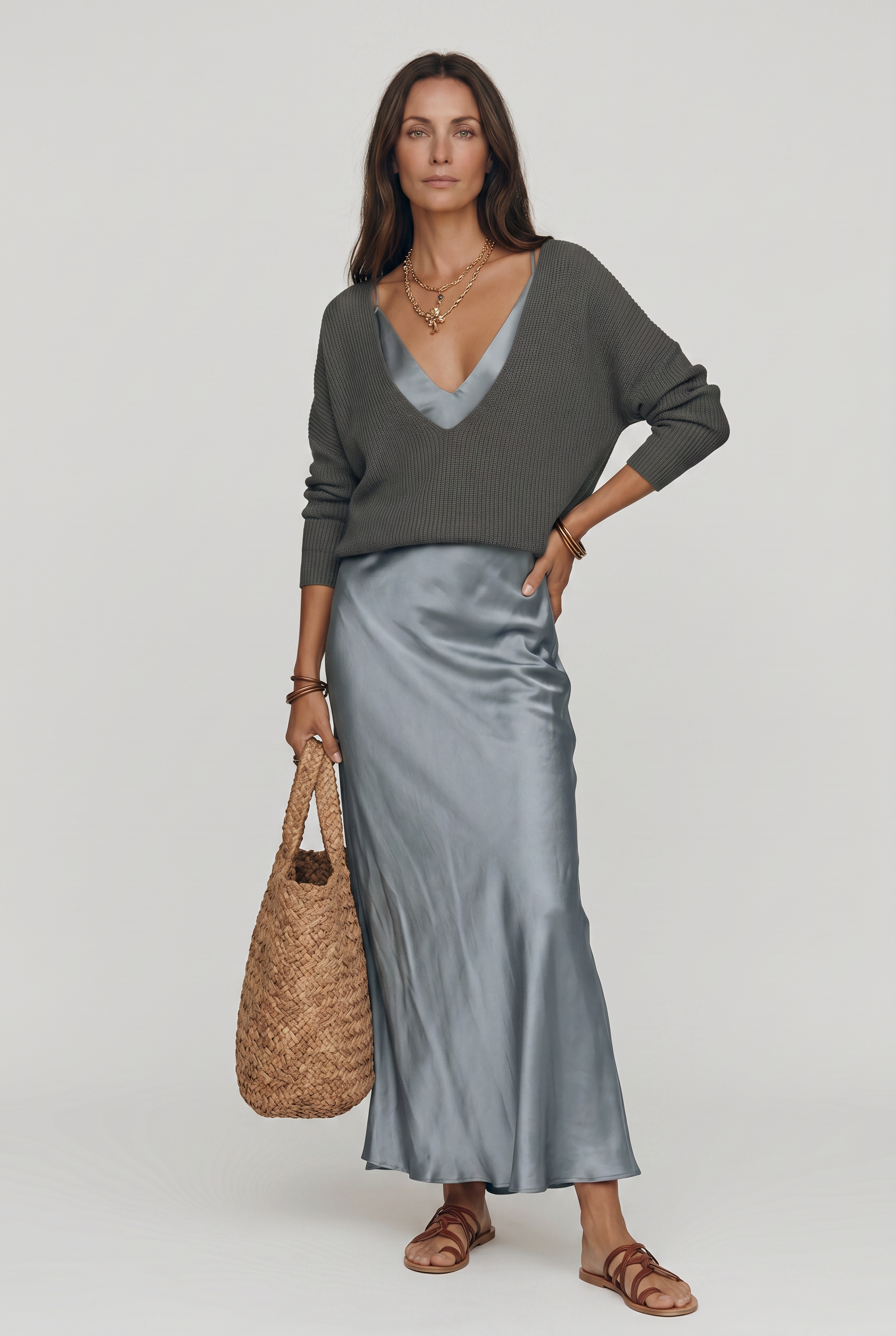 Women's Prom Dress | Maxi With Sweater-7