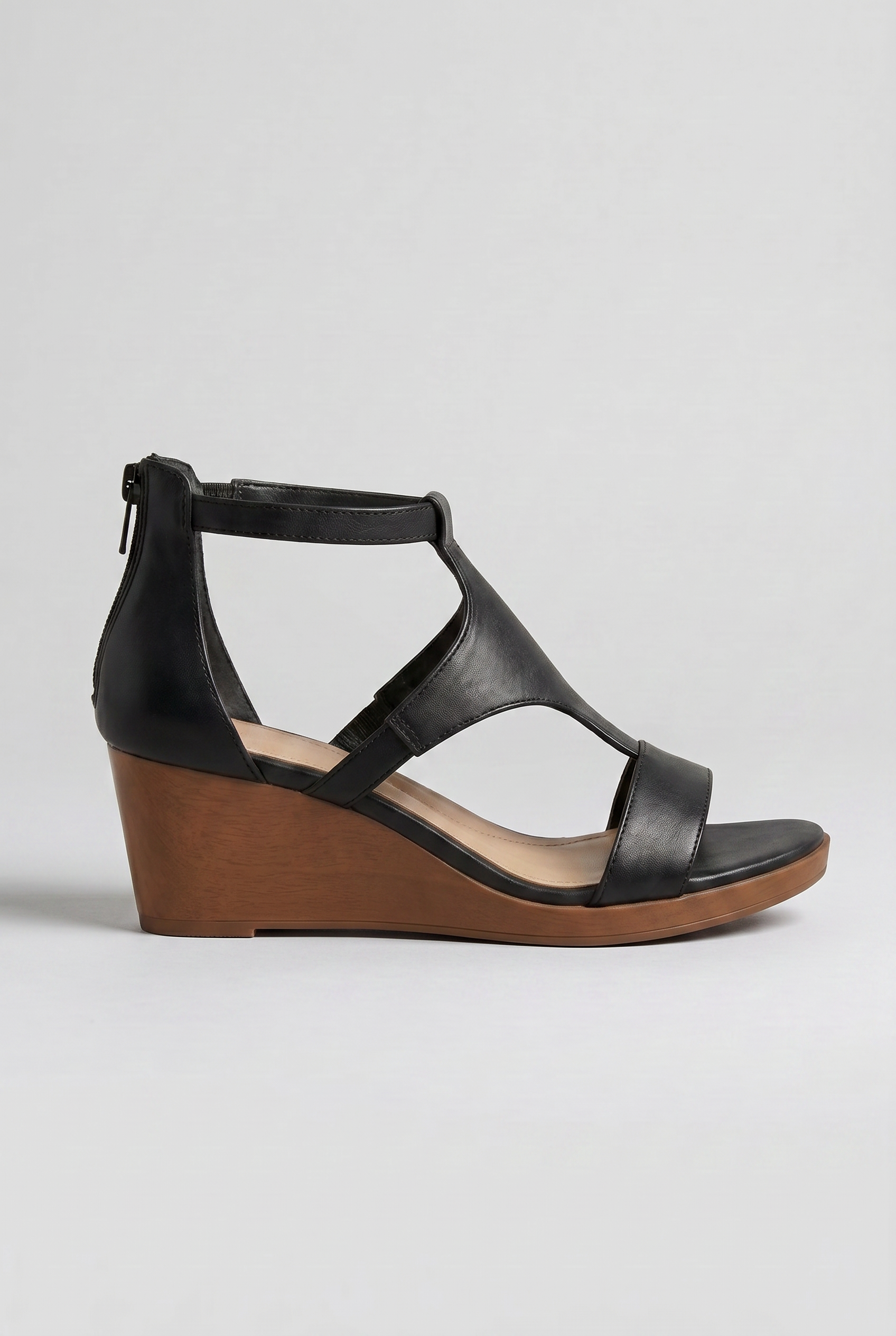 Women's Sandals | Wedge Heel Wraparound Design-1