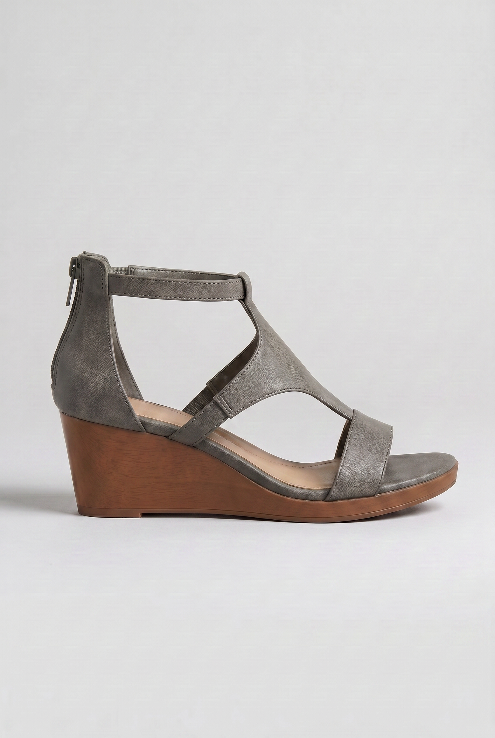 Women's Sandals | Wedge Heel Wraparound Design-5