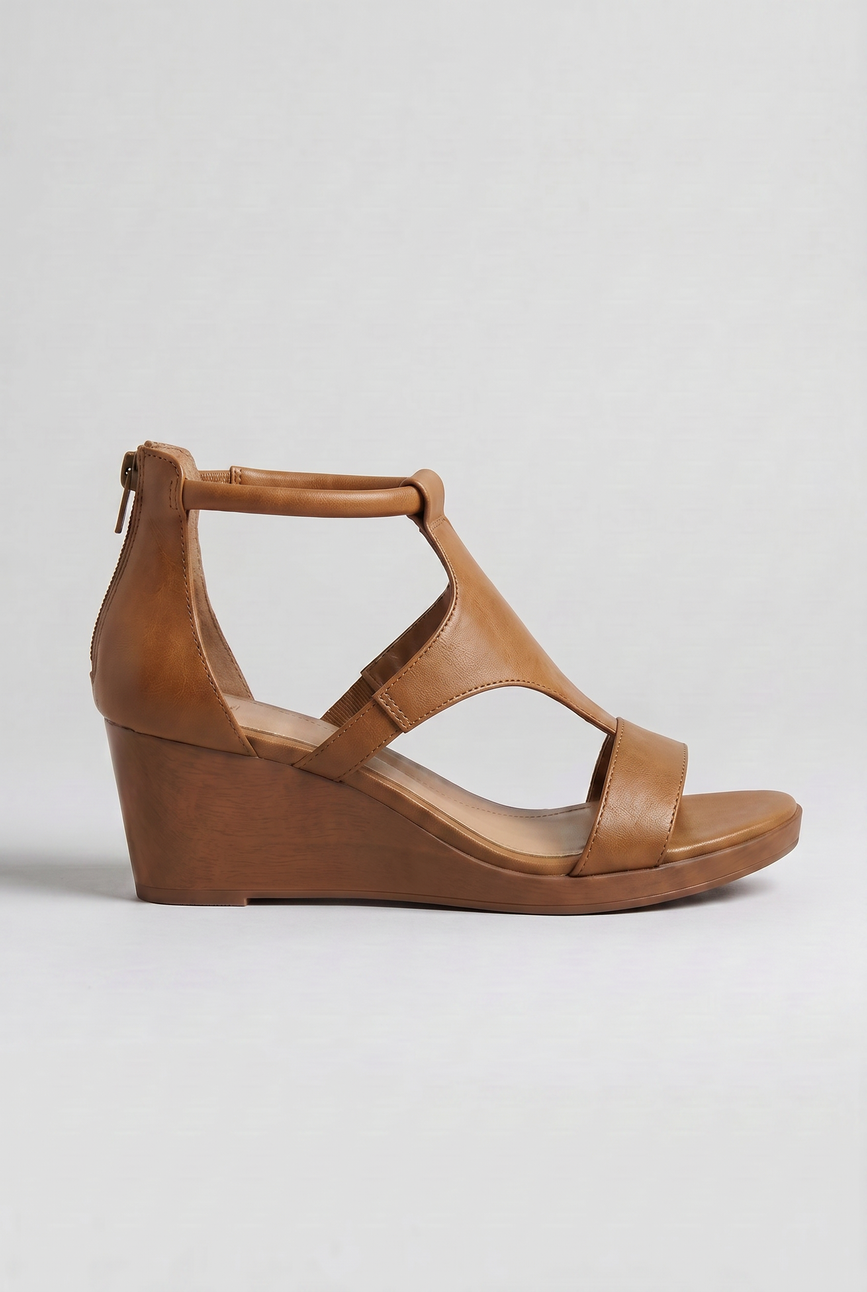 Women's Sandals | Wedge Heel Wraparound Design-6