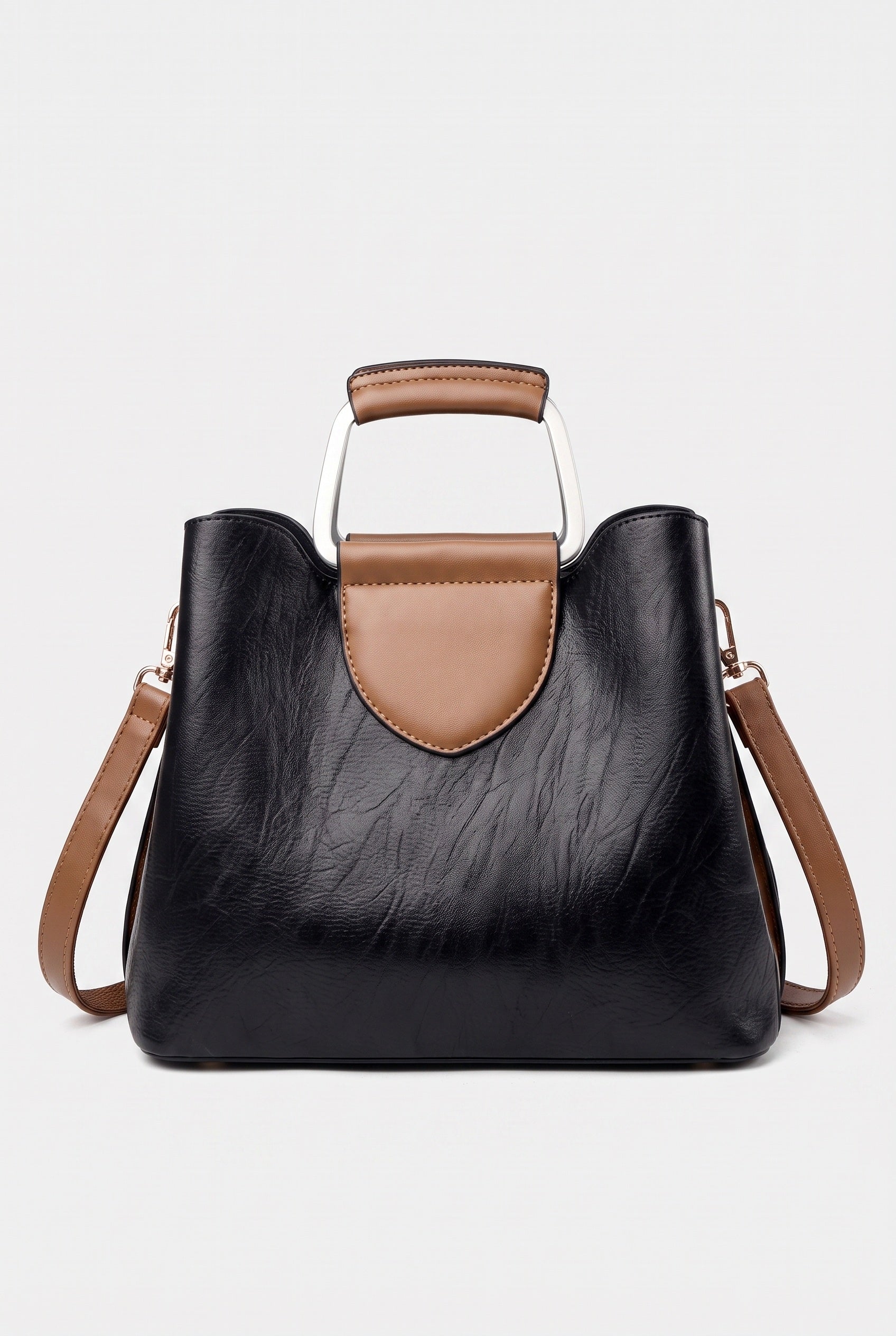 Women's Shoulder Bag | Ring Handle Crossbody - 2