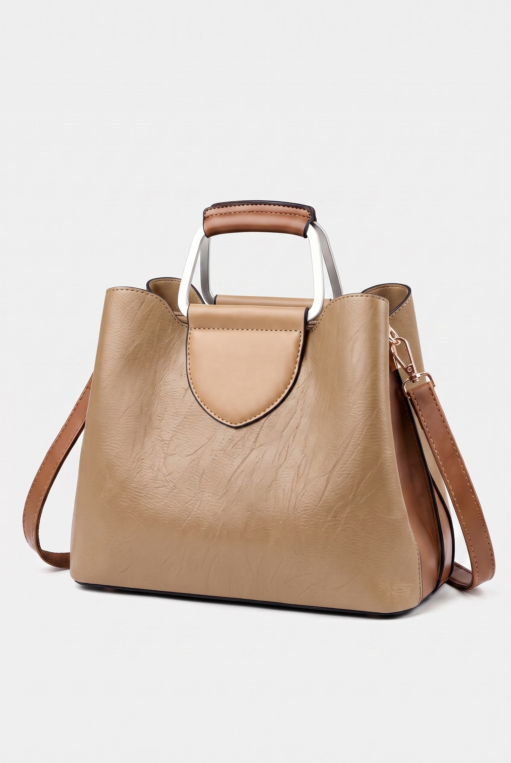 Women's Shoulder Bag | Ring Handle Crossbody - 20