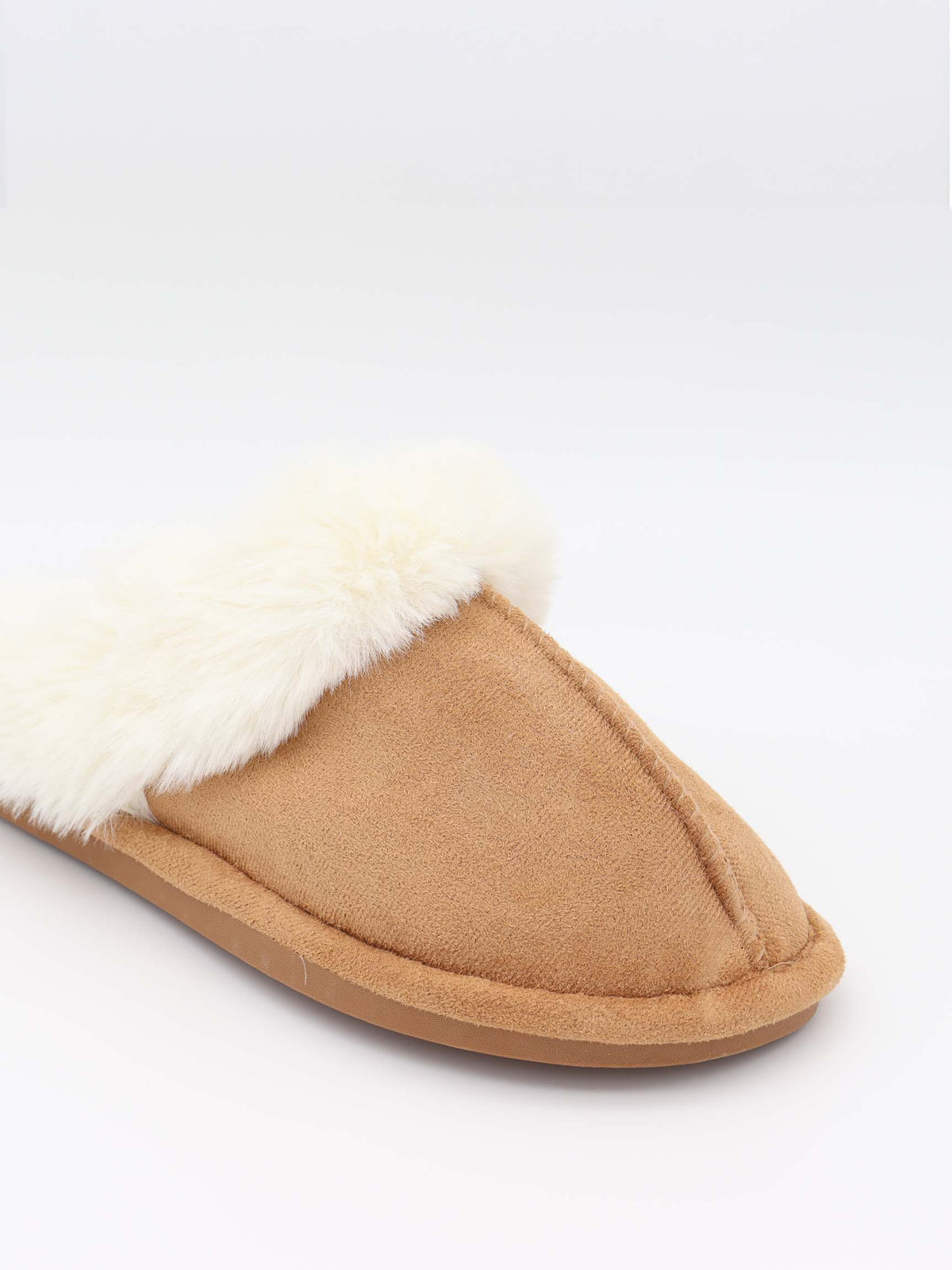 Women's Slippers | Fur-Lined Mule - 5