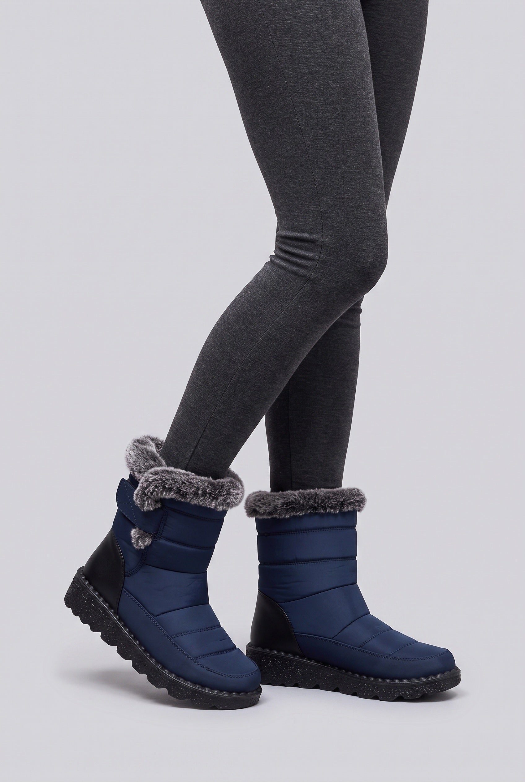 Women's Snow Boots | Waterproof Faux-Fur Lined - 22