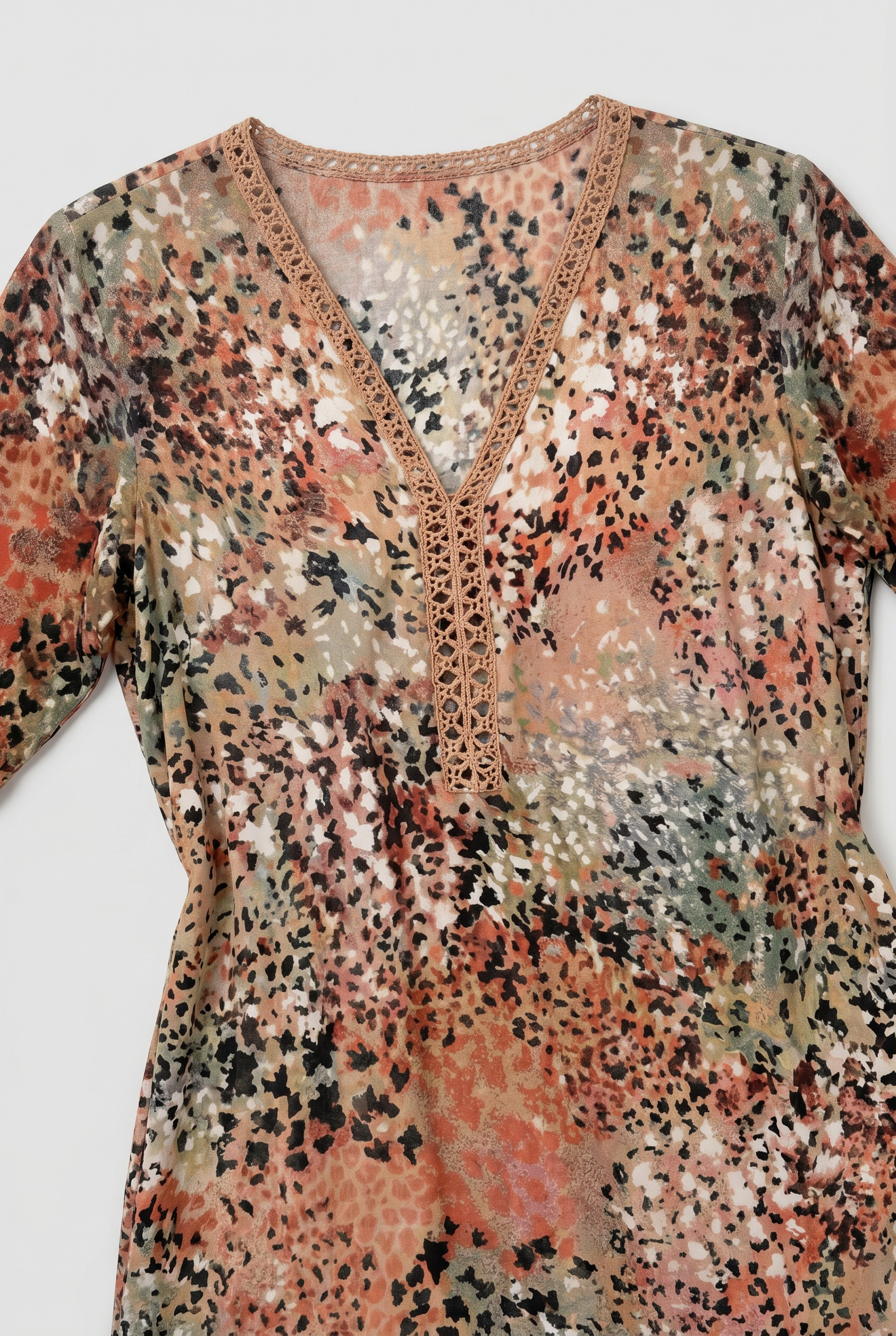 Women's Summer Dress | Printed Mini-3