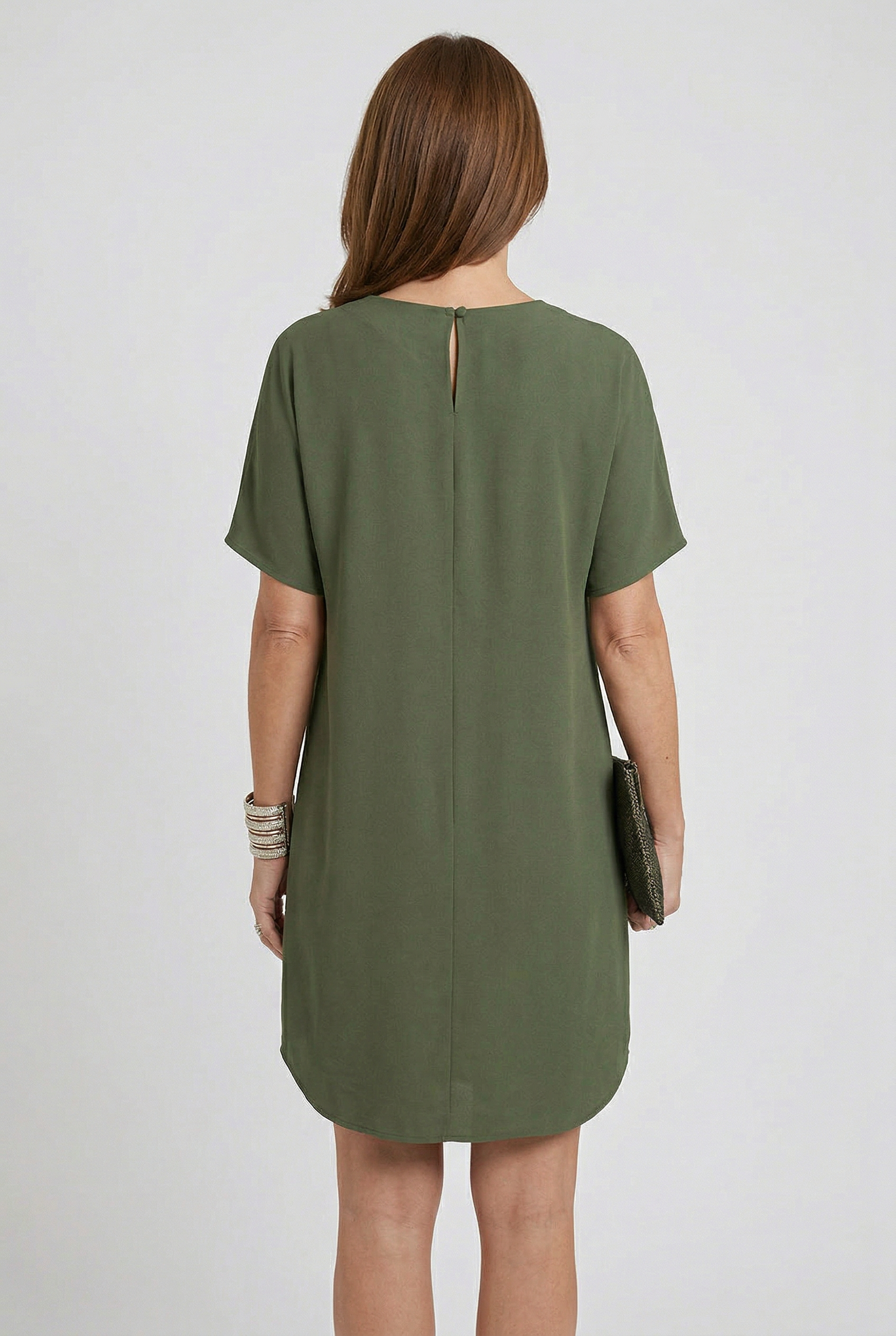 Women’s Summer Dress | V Neck Short Sleeve - 2