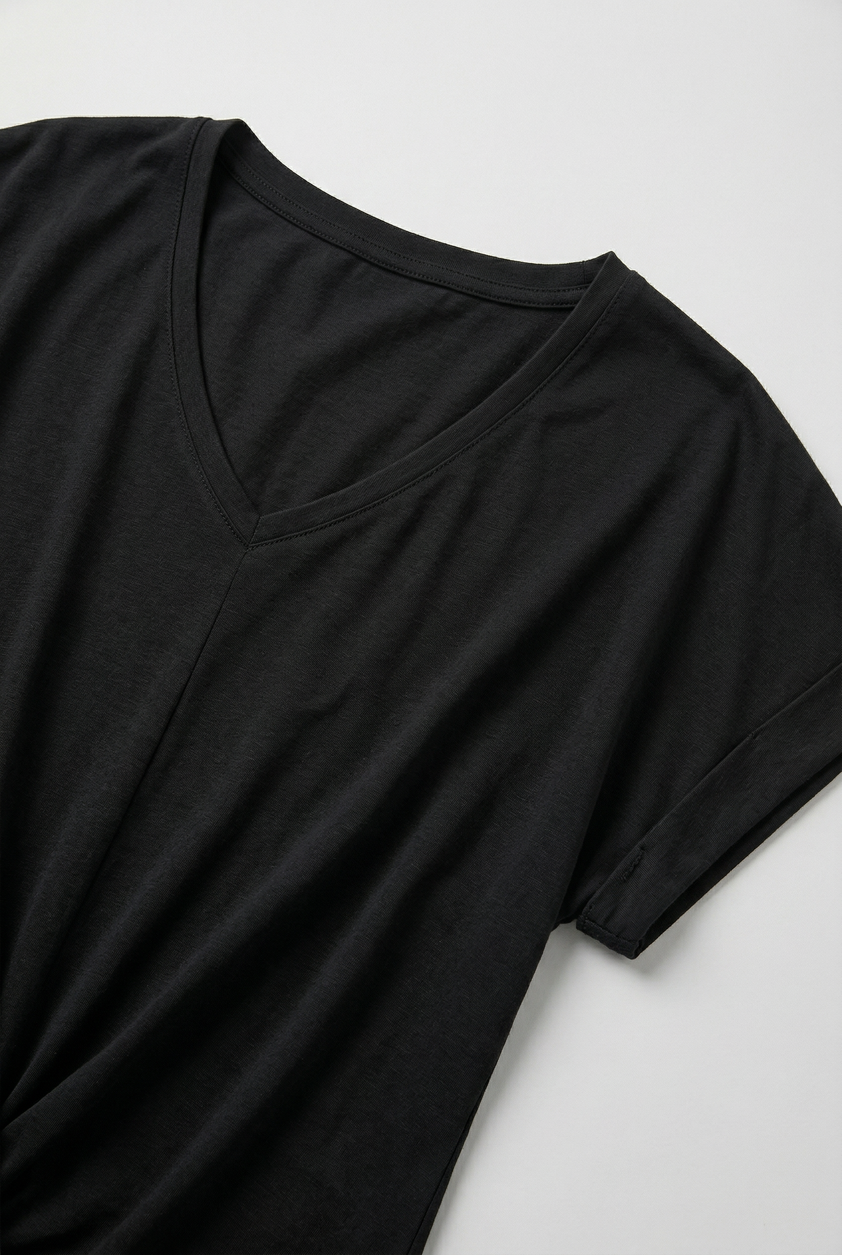 Women’s Summer Top | V Neck Twist Front - 3