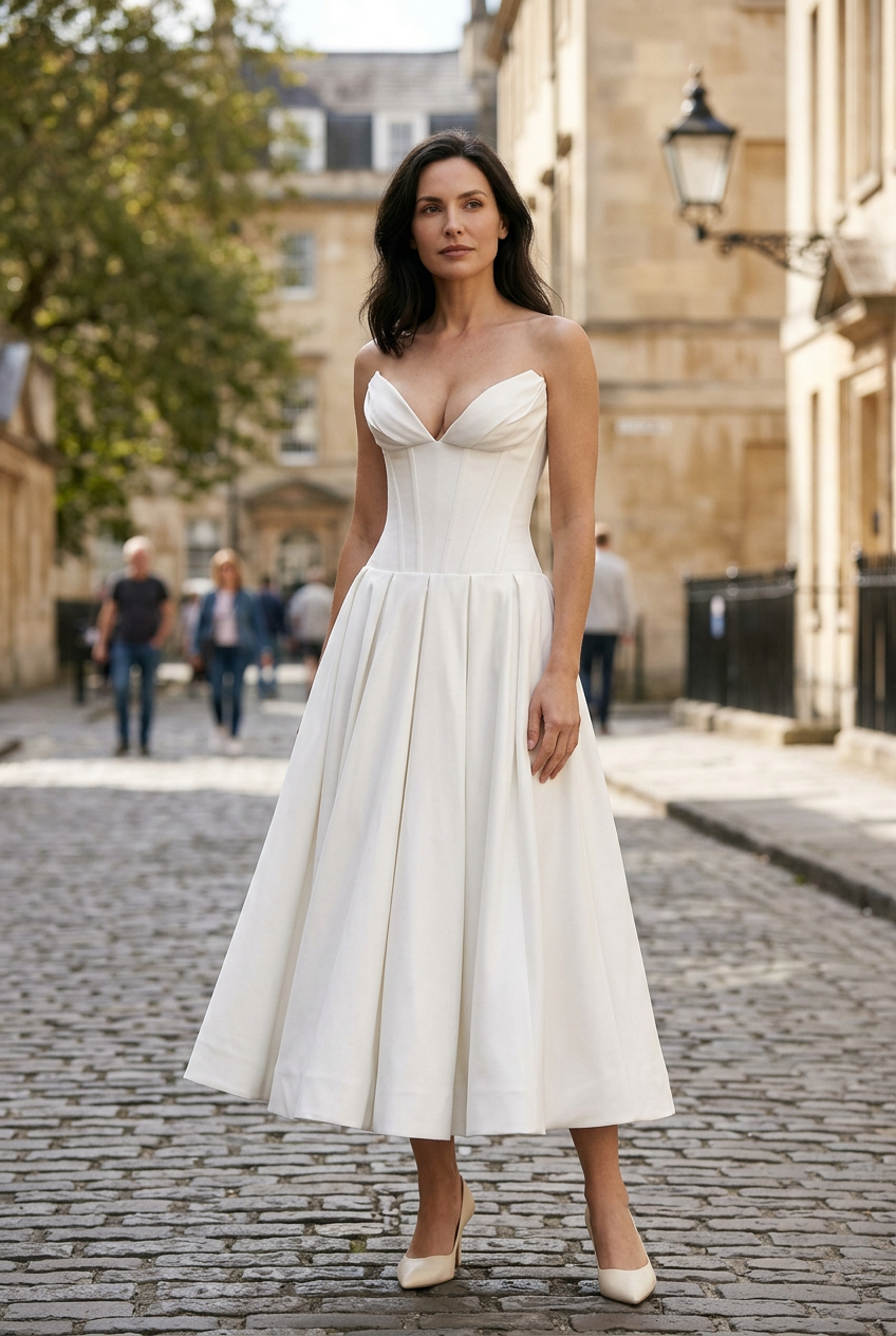 Women’s Summer Wedding Guest Dress | Midi - 4