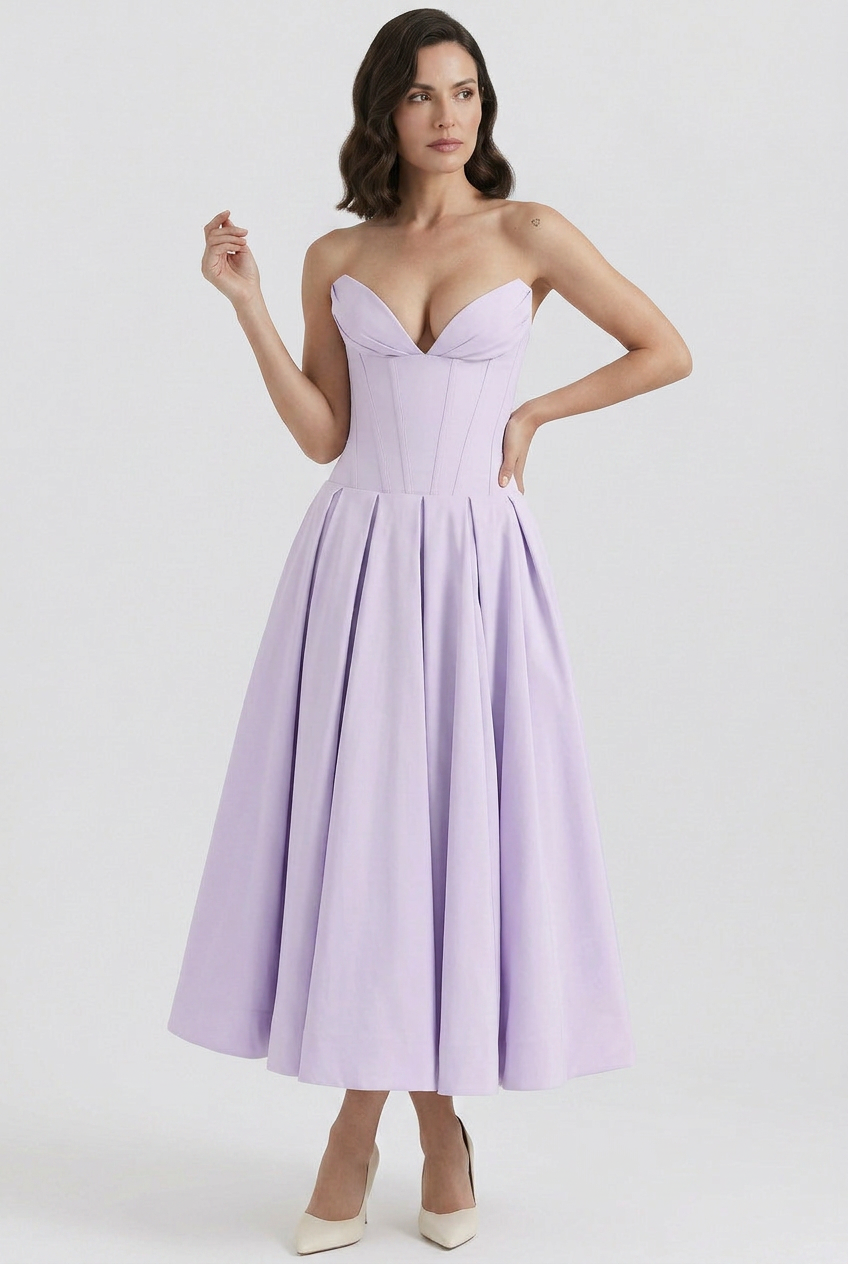 Women’s Summer Wedding Guest Dress | Midi - 6