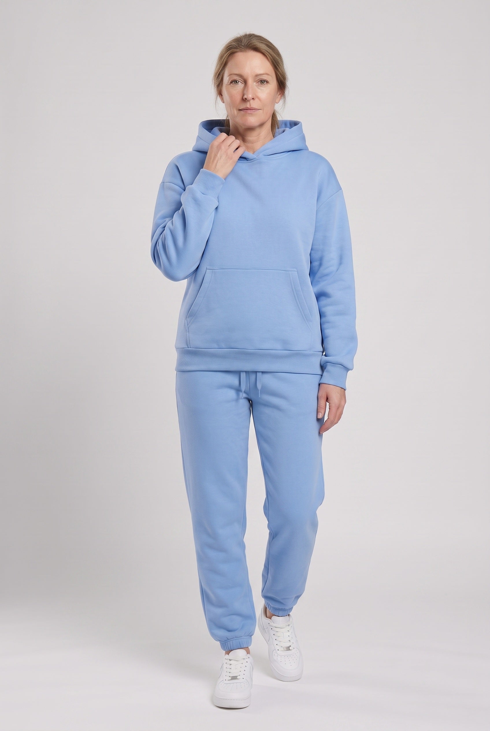Women's Tracksuit | Hooded Jogger Set - Blue