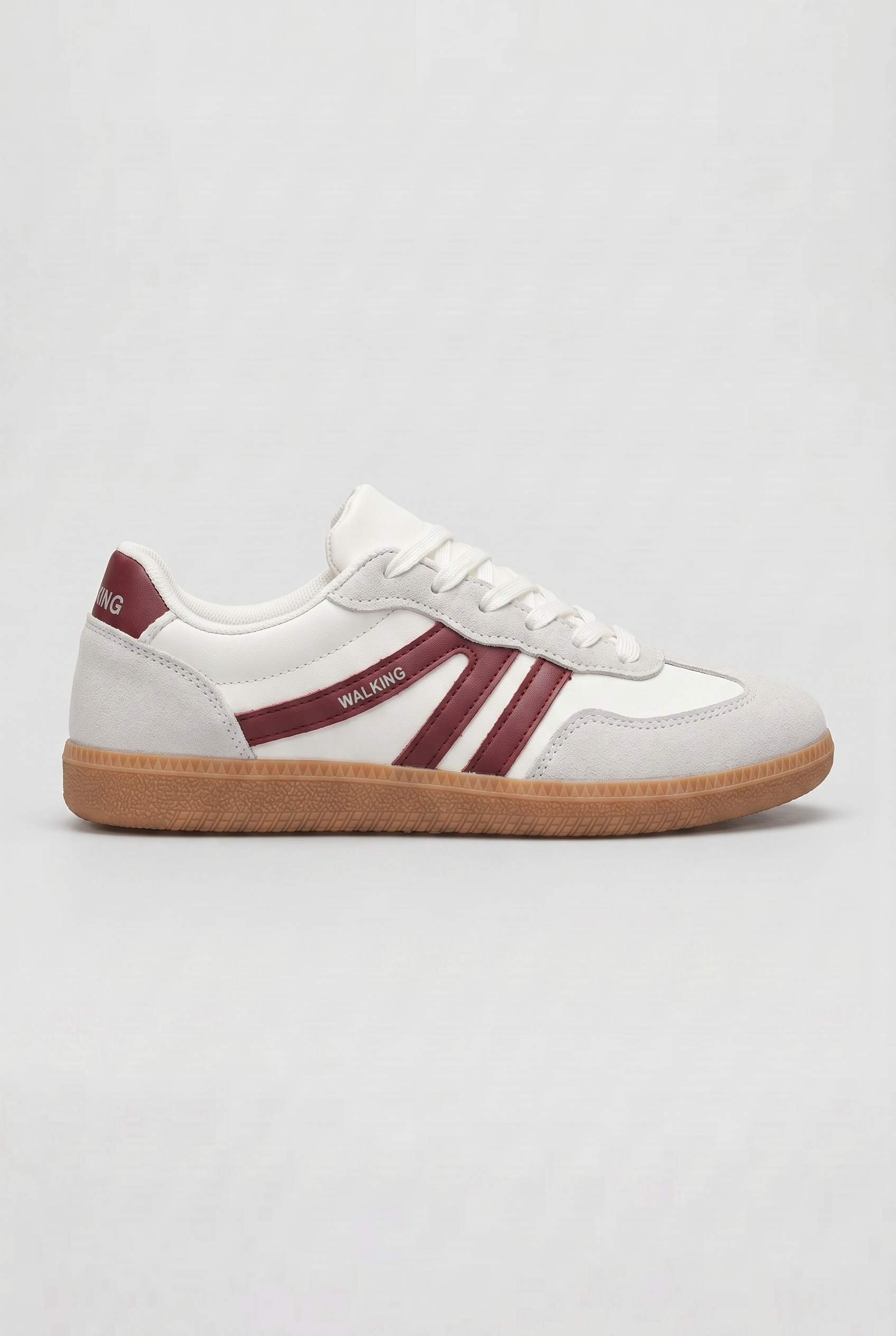 Women's Trainers | Cushion Sole Slip On Lace Up-6