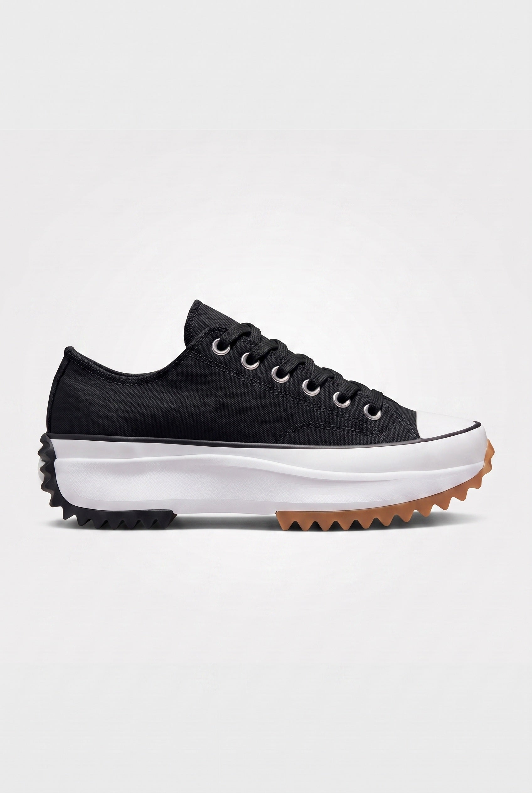 Women's Trainers | Platform Lace-Up - Midnight Black