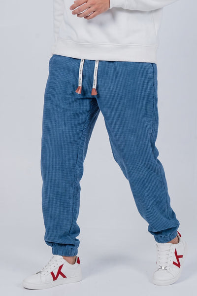 Women's Trousers | Corduroy Drawstring Waist - 1