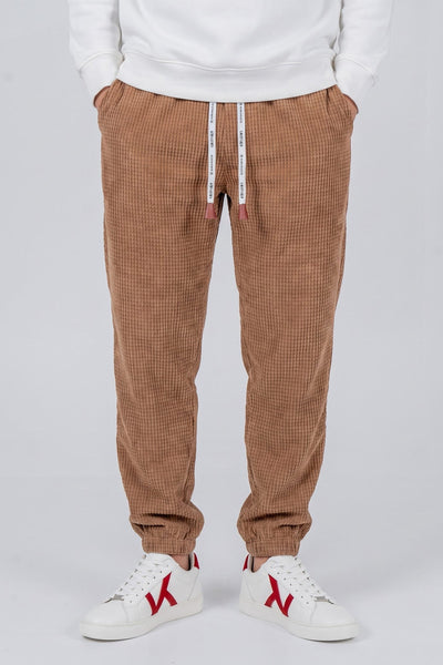 Women's Trousers | Corduroy Drawstring Waist - 3
