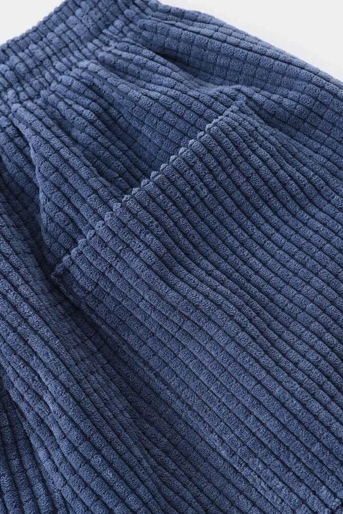 Women's Trousers | Corduroy Drawstring Waist - 8