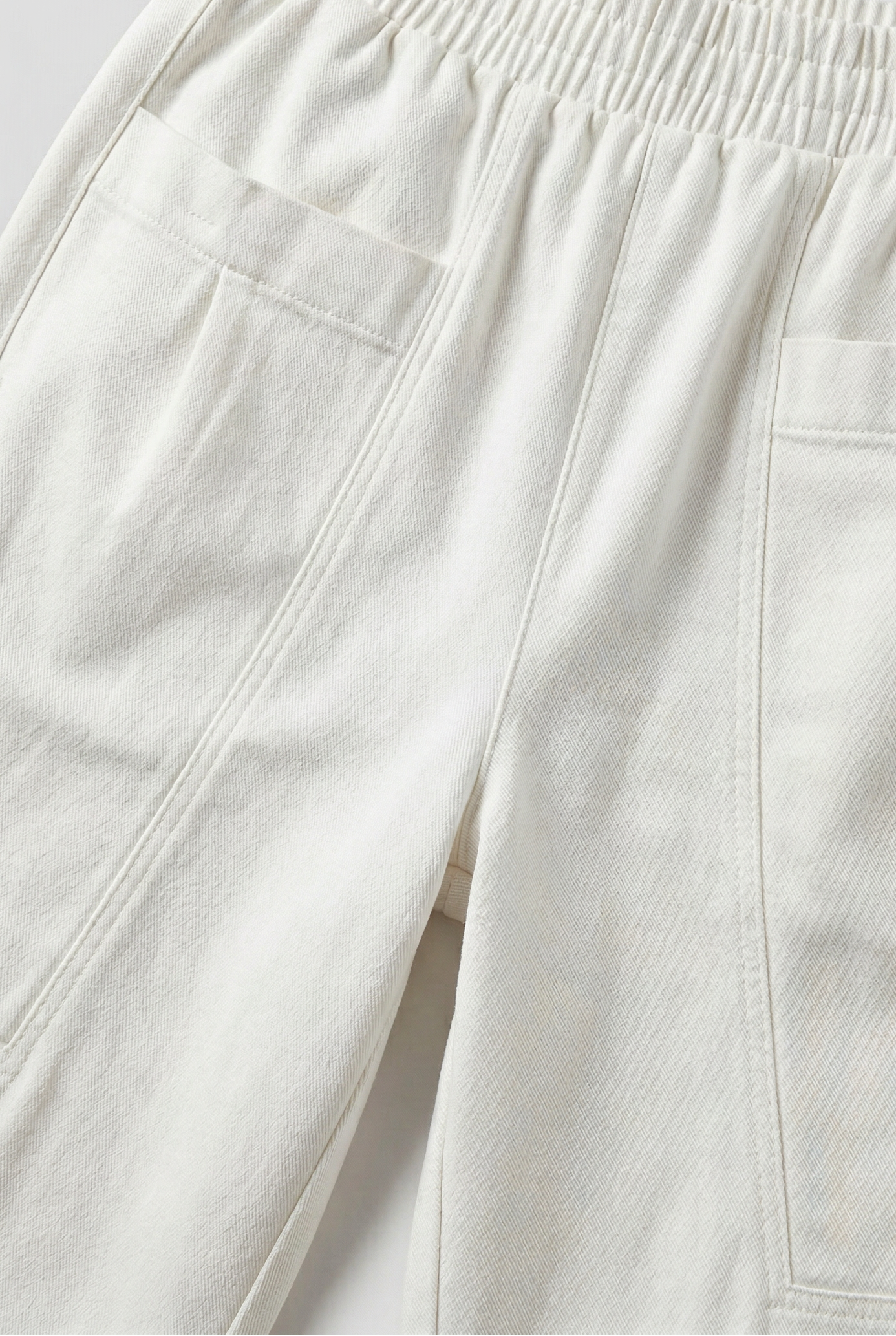 Women’s Trousers | Straight Leg with Elasticated Waist - 3