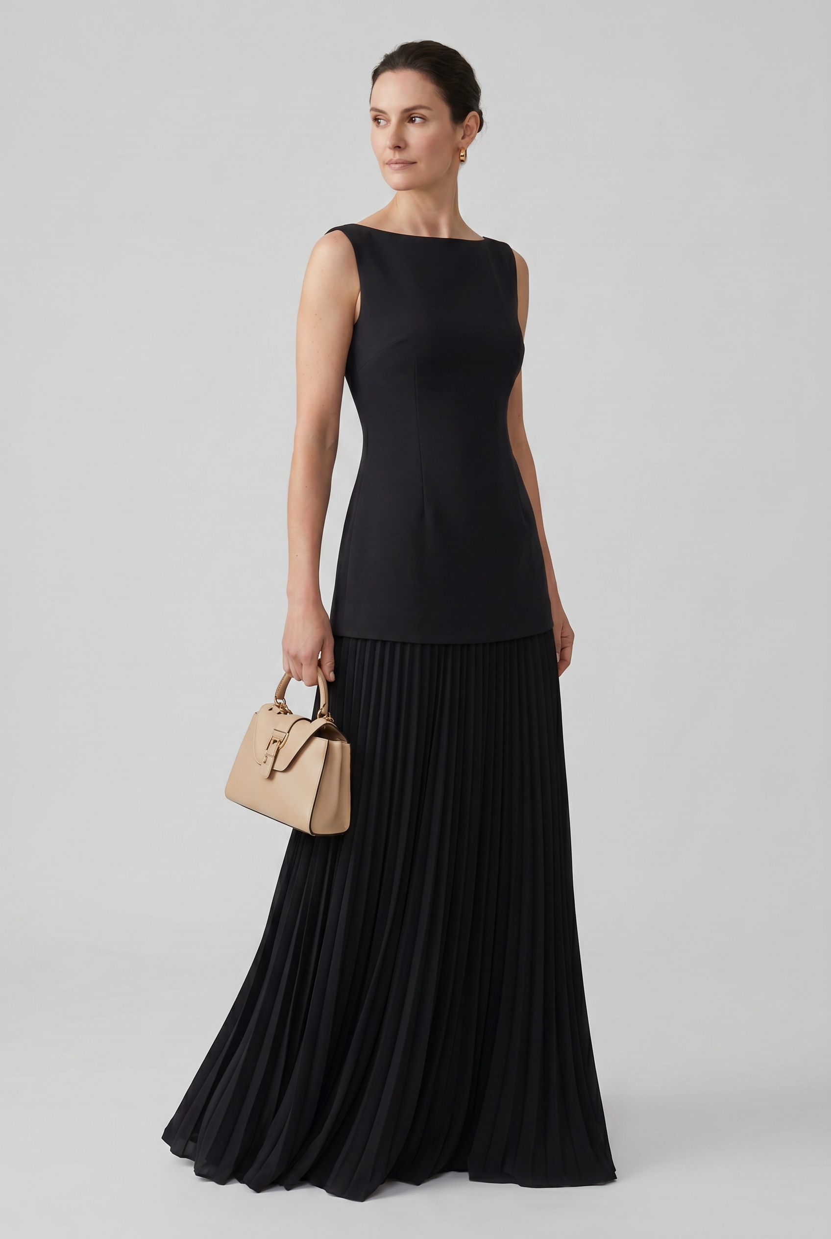 Women’s Wedding Guest Dress | Pleated Maxi - 5