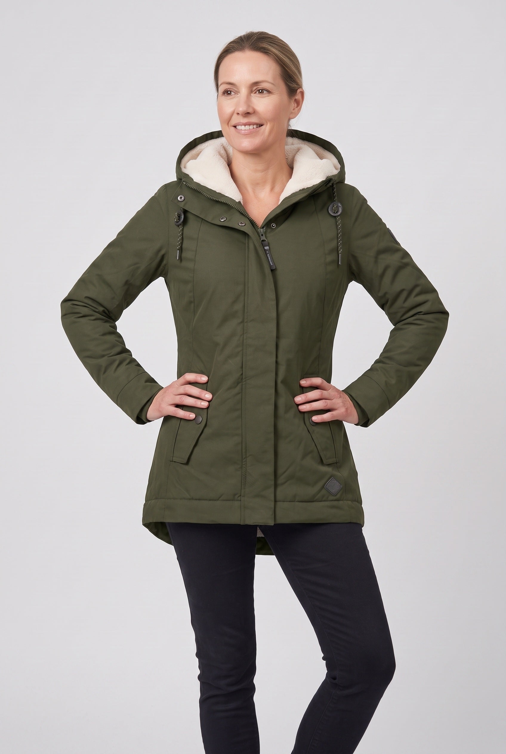 Women's Coat | Hooded Waterproof Padded - 5