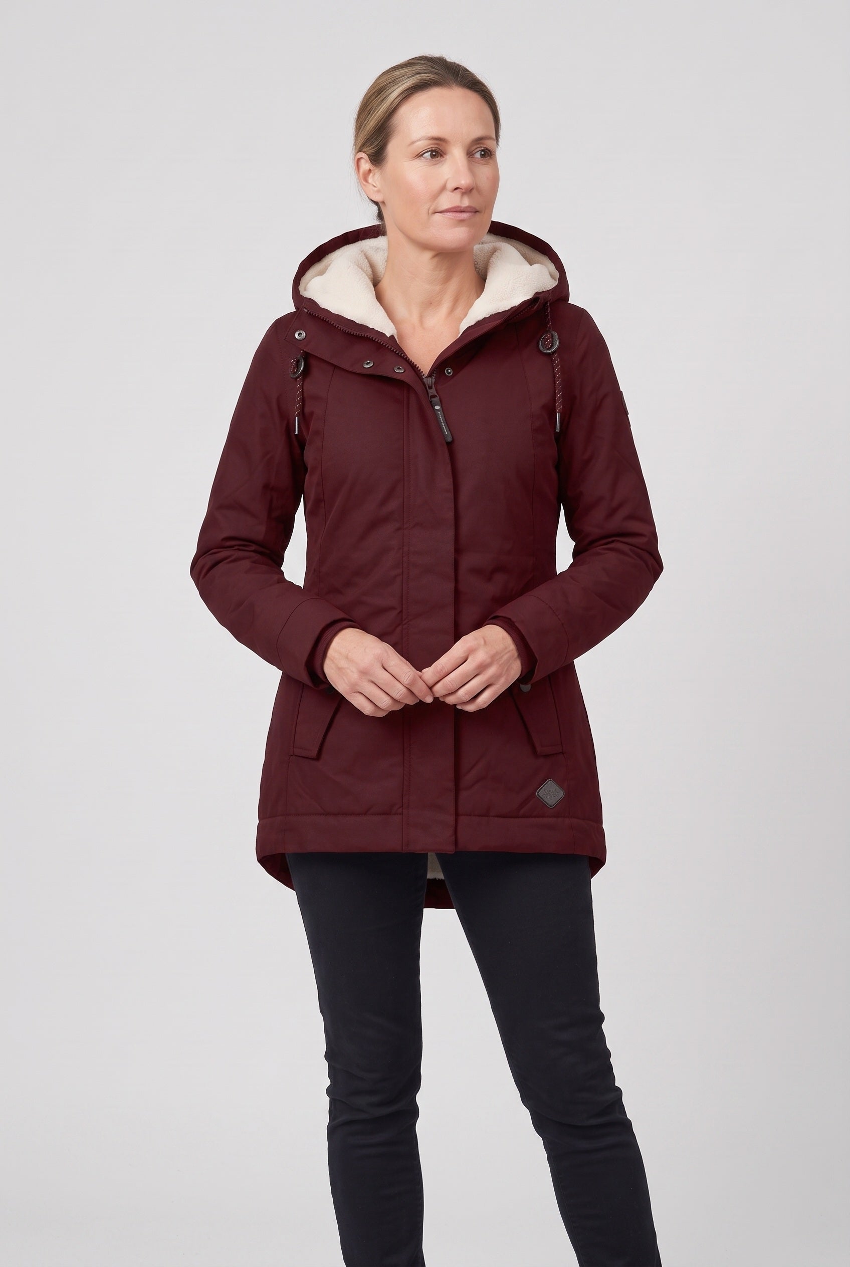 Women's Coat | Hooded Waterproof Padded - 6