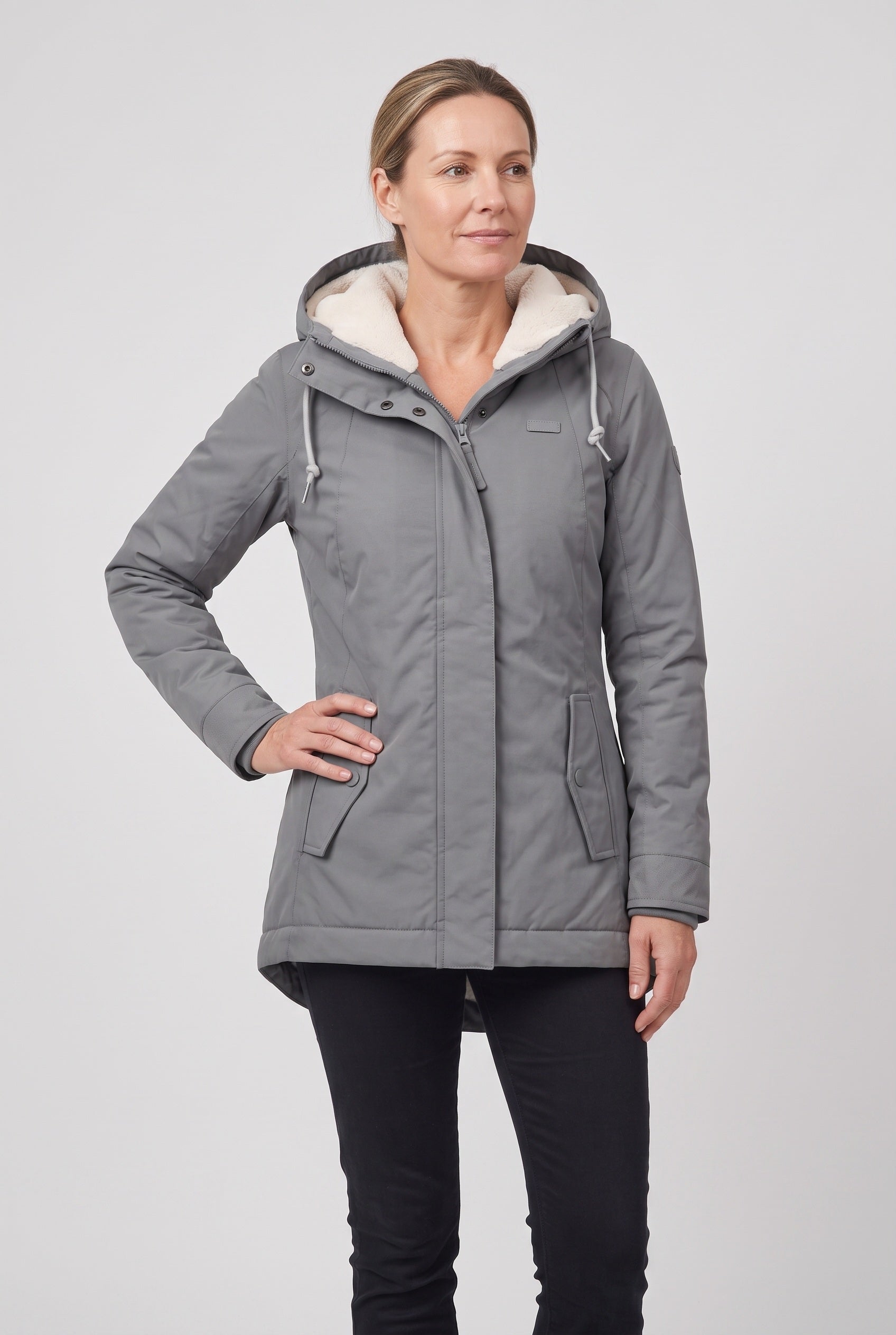 Women's Coat | Hooded Waterproof Padded - 8