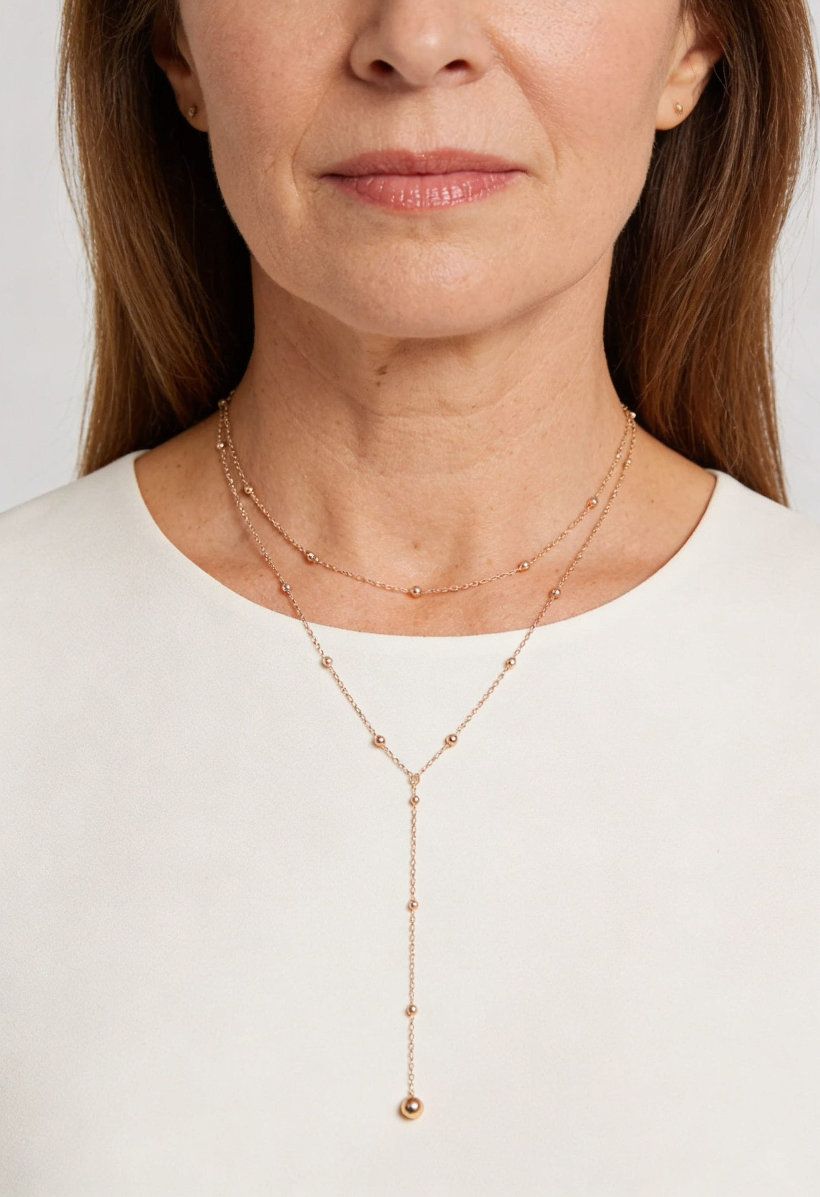 Women’s Double Layered Necklace | Stylish